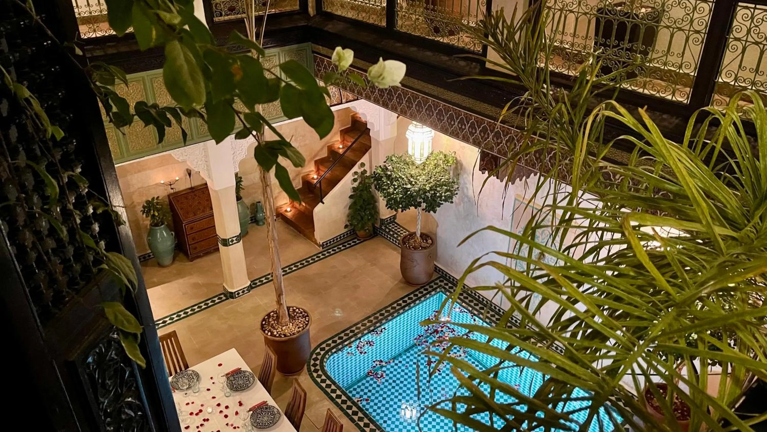 Swimming pool in Riad Dalla Santa