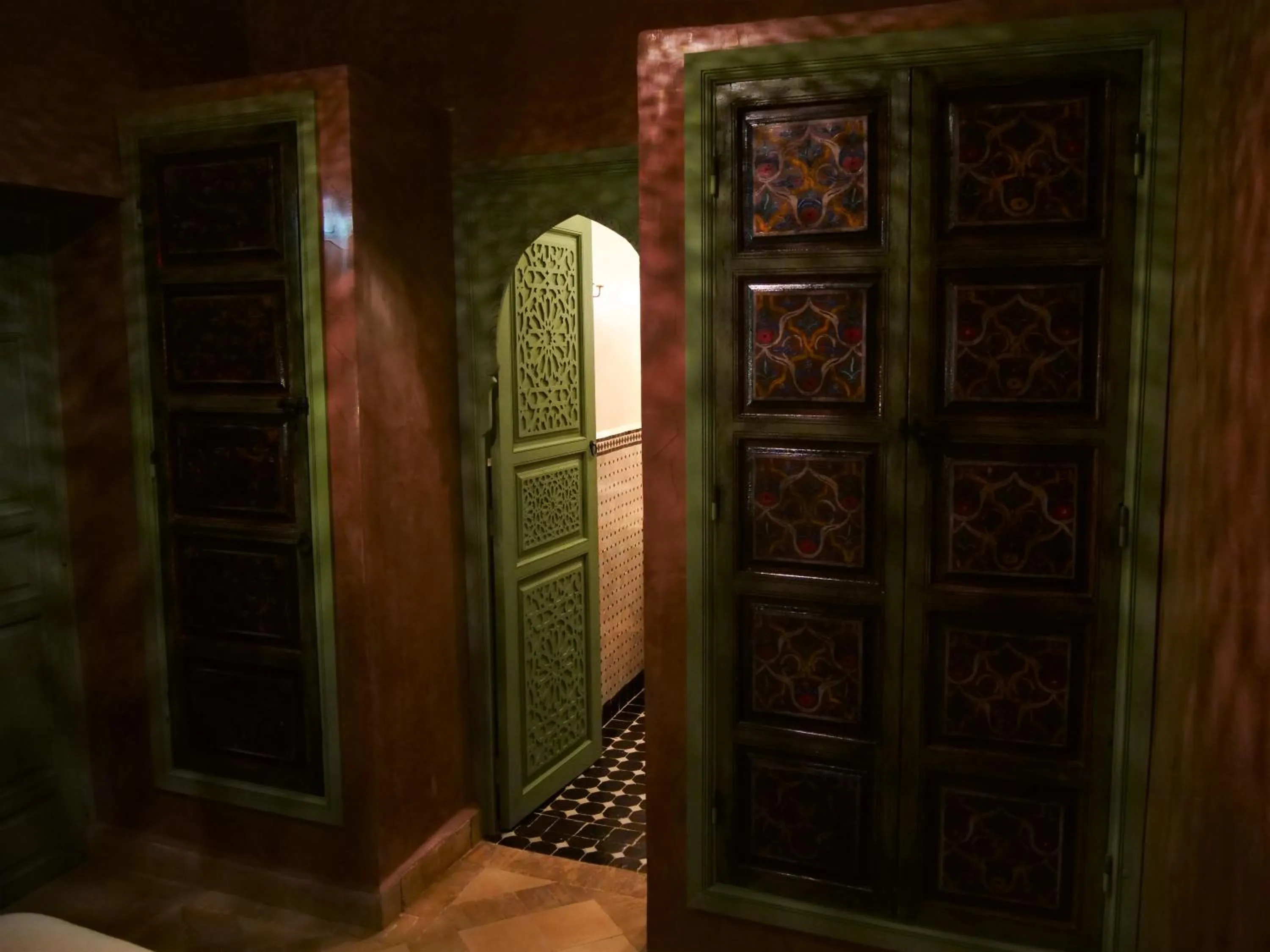 Decorative detail in Riad Dalla Santa