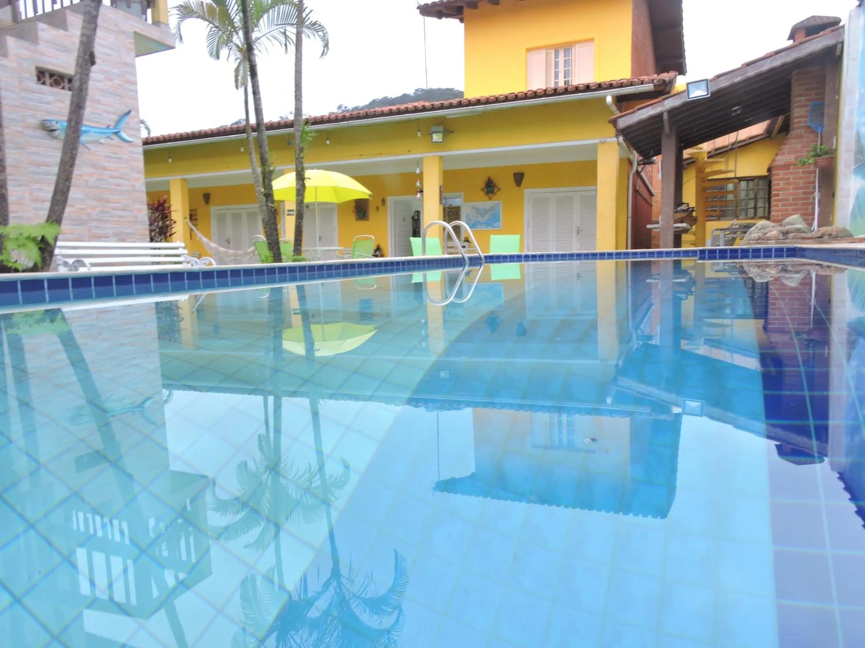 BBQ facilities in Pousada Sorocotuba - Piscina Aquecida