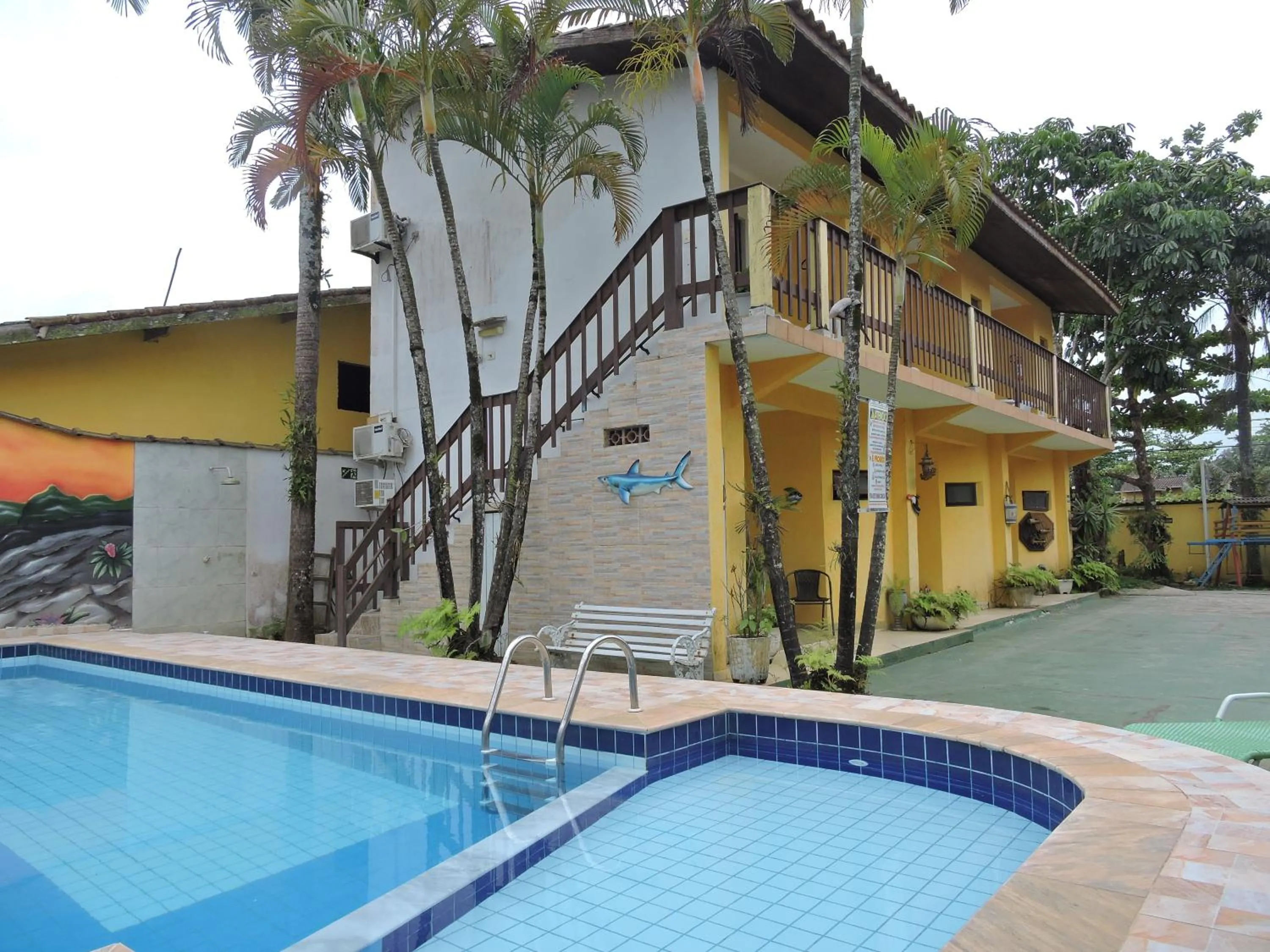 Swimming pool in Pousada Sorocotuba - Piscina Aquecida