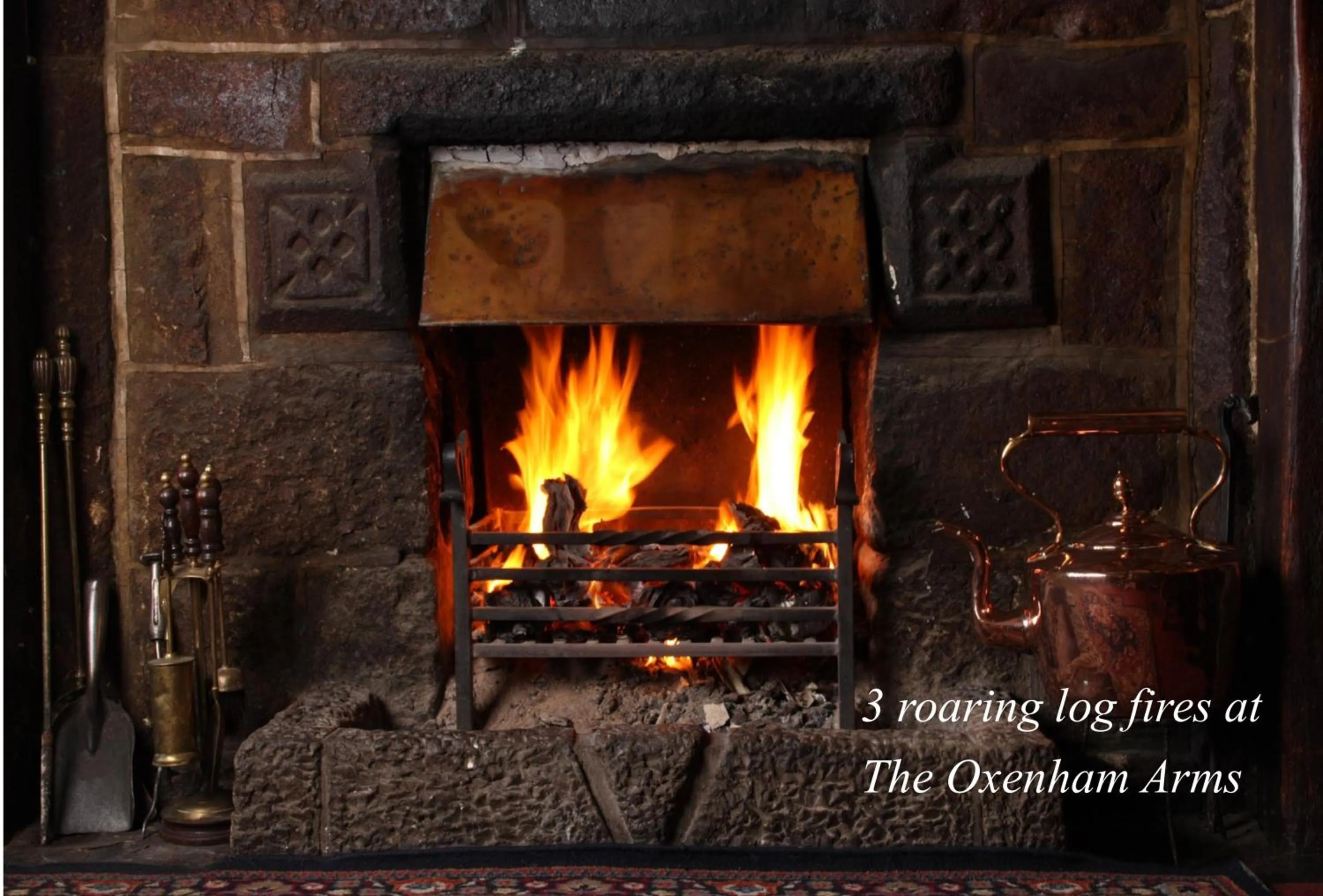 Decorative detail in The Oxenham Arms Hotel Devon