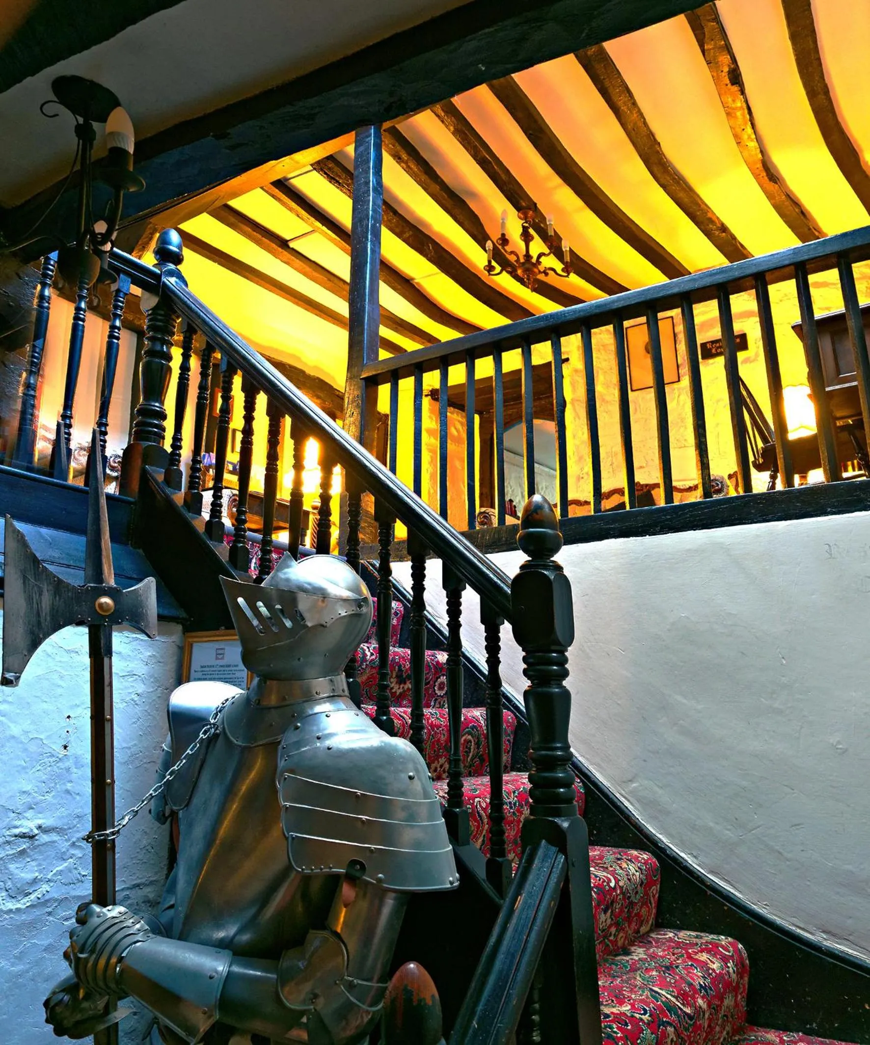 Property building in The Oxenham Arms Hotel Devon