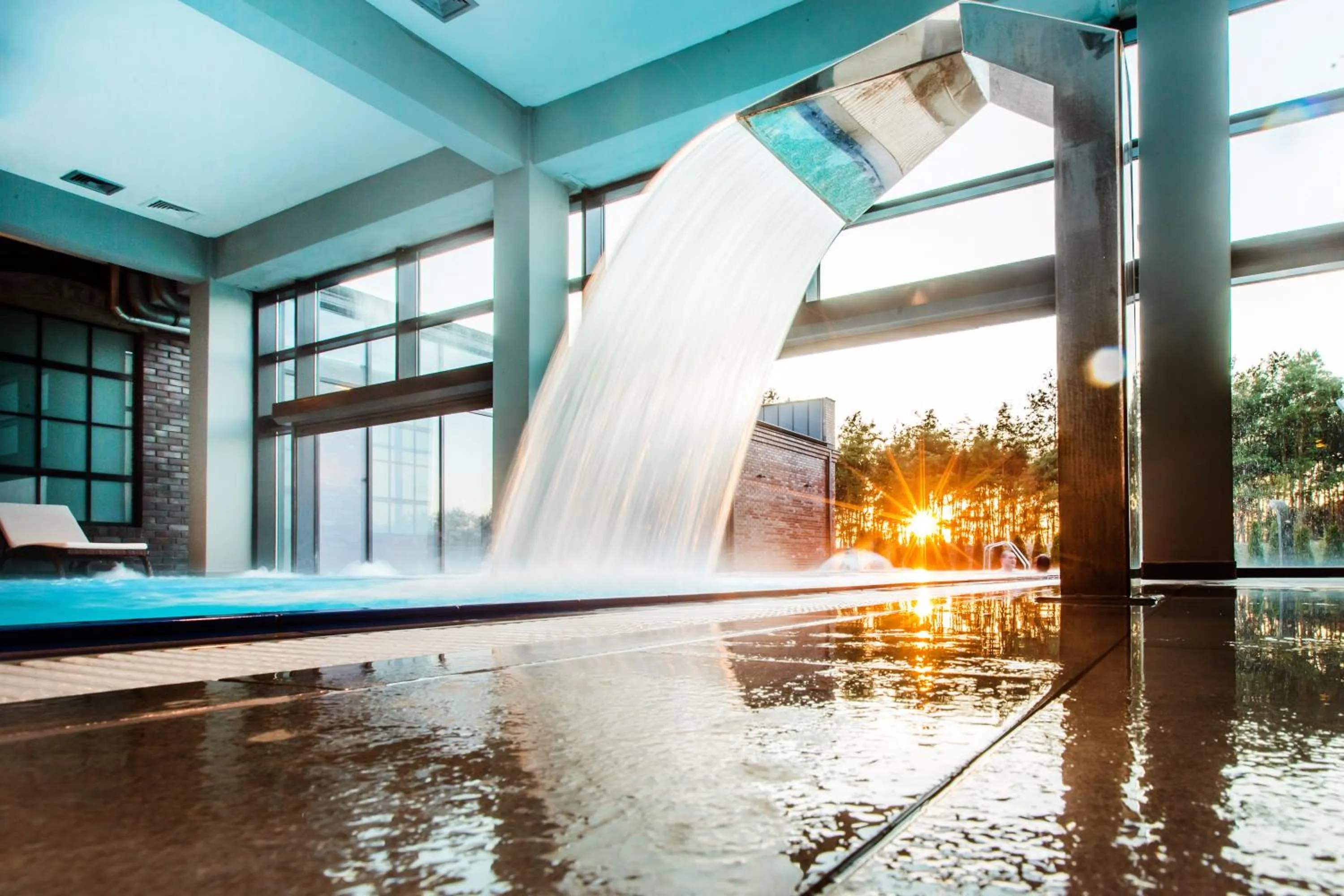 Swimming pool in Lawendowe Termy