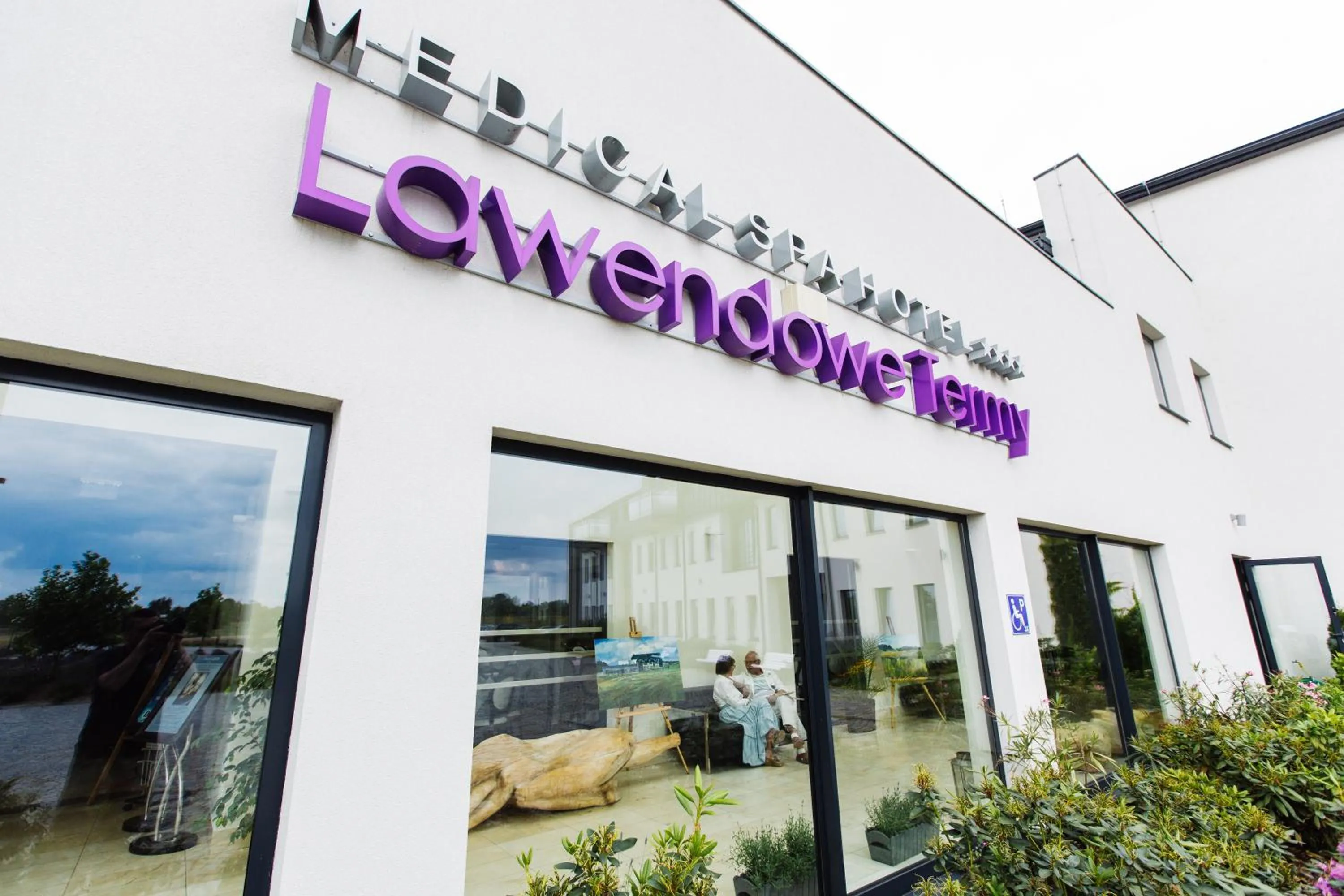 Property building in Lawendowe Termy