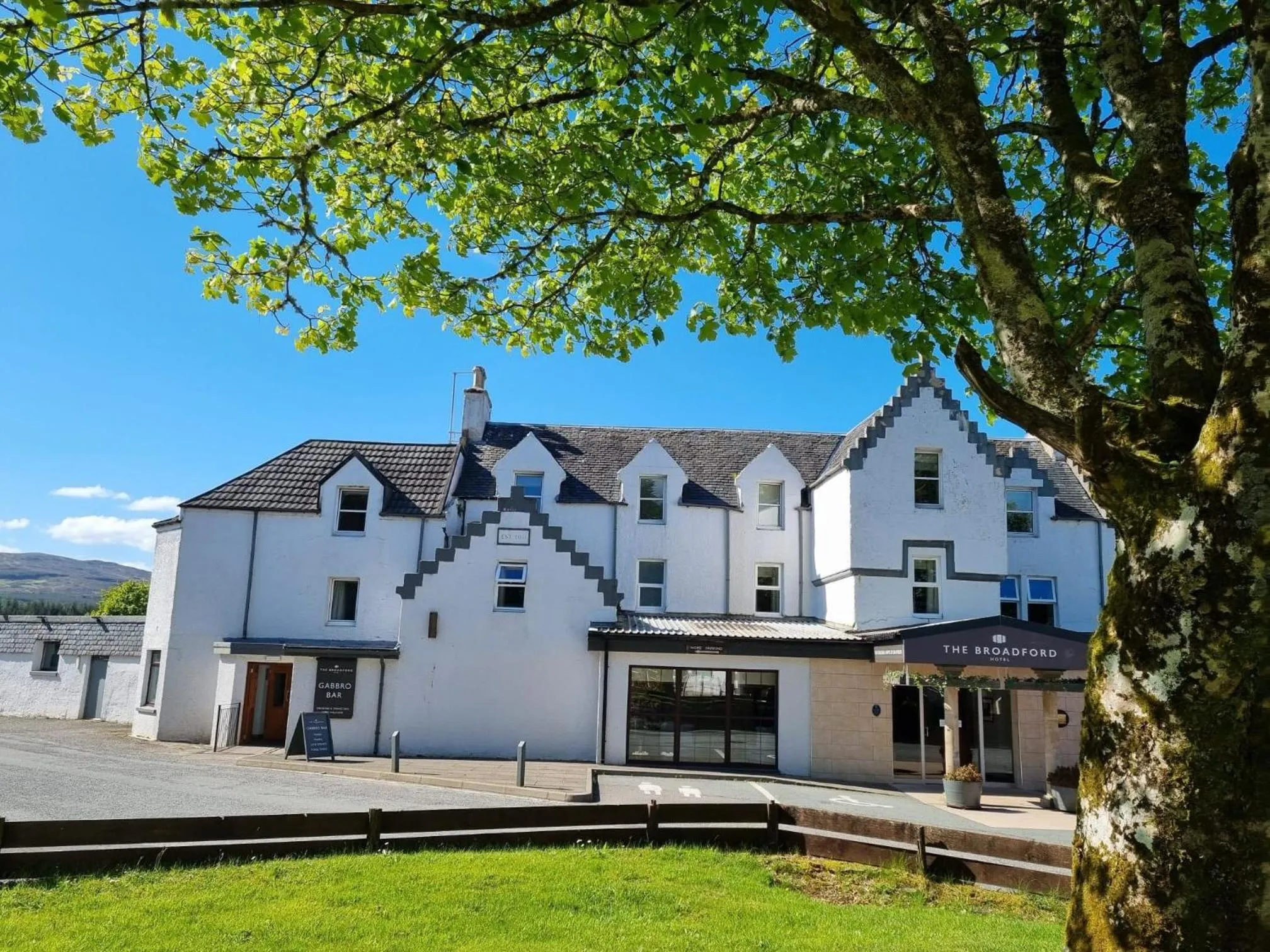 Property building in Broadford Hotel