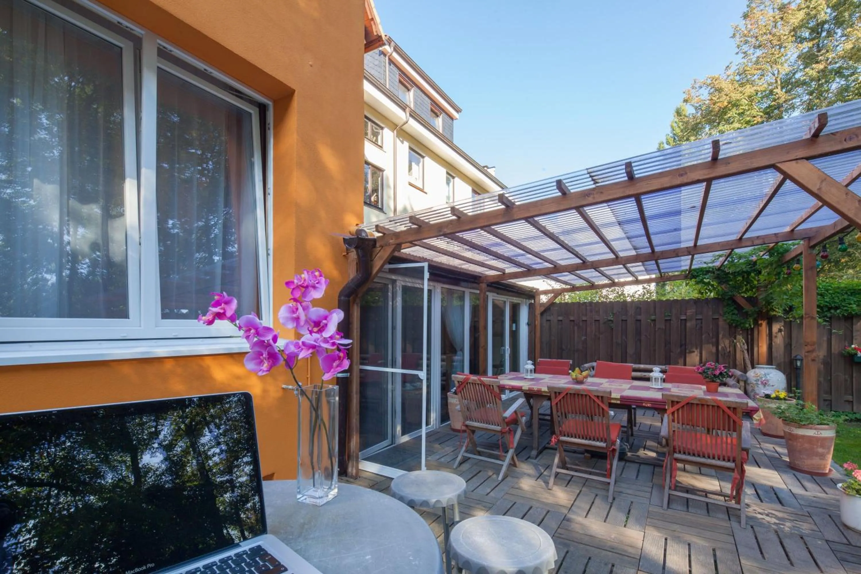 Garden in Hotel Marco Polo