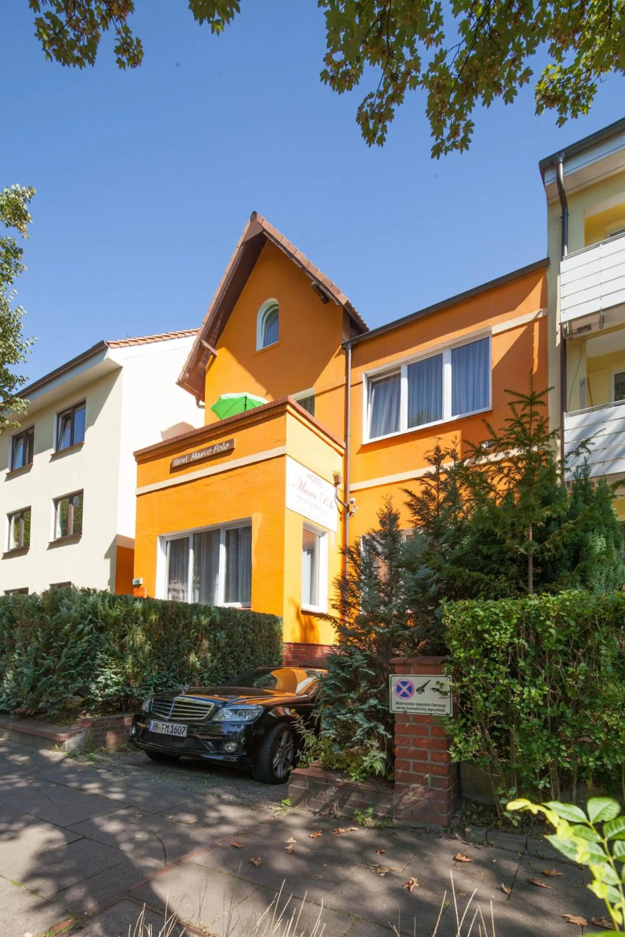Facade/entrance in Hotel Marco Polo