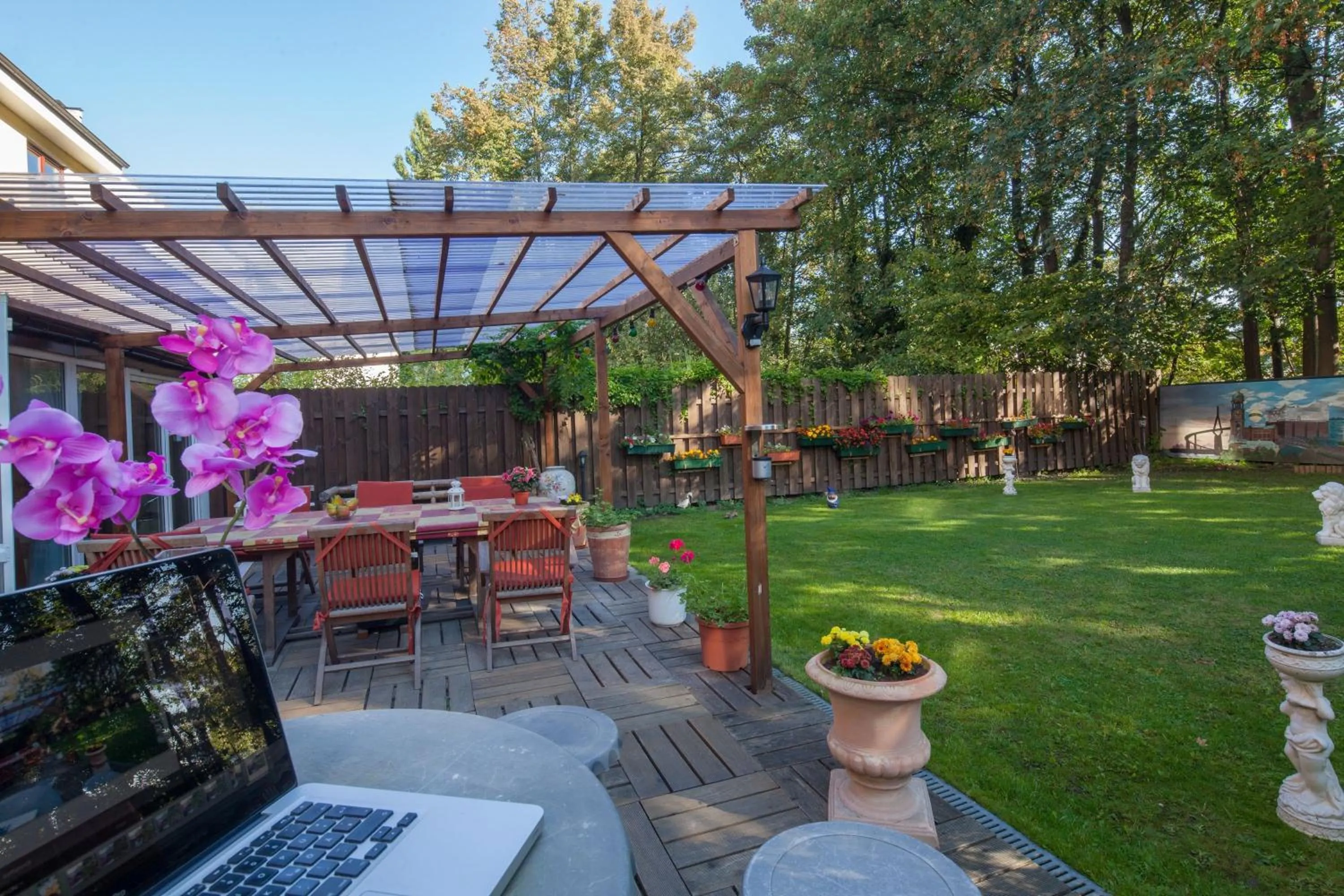 Garden in Hotel Marco Polo