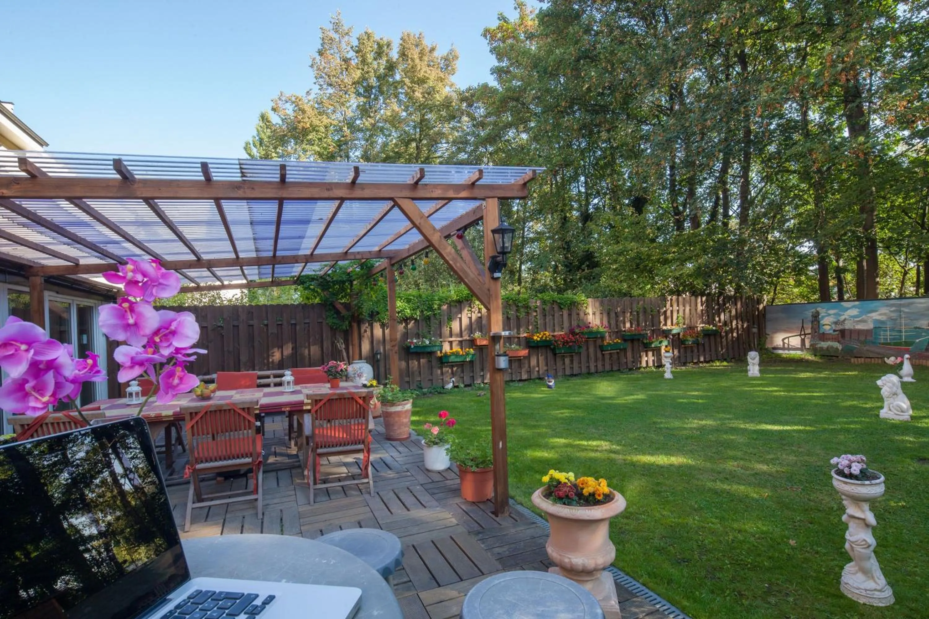 Garden in Hotel Marco Polo