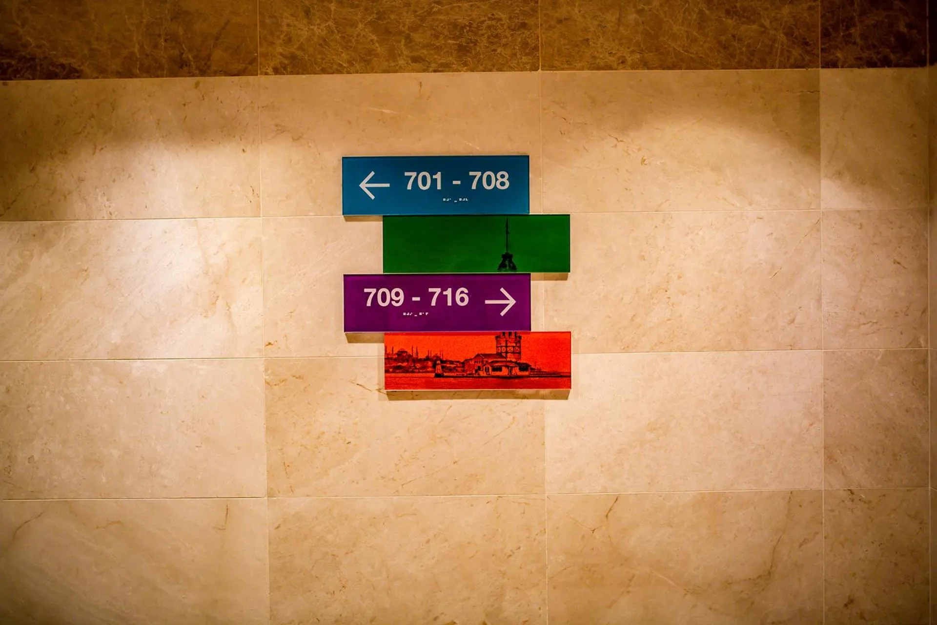 Decorative detail in Park Inn by Radisson Istanbul Asia Kavacik