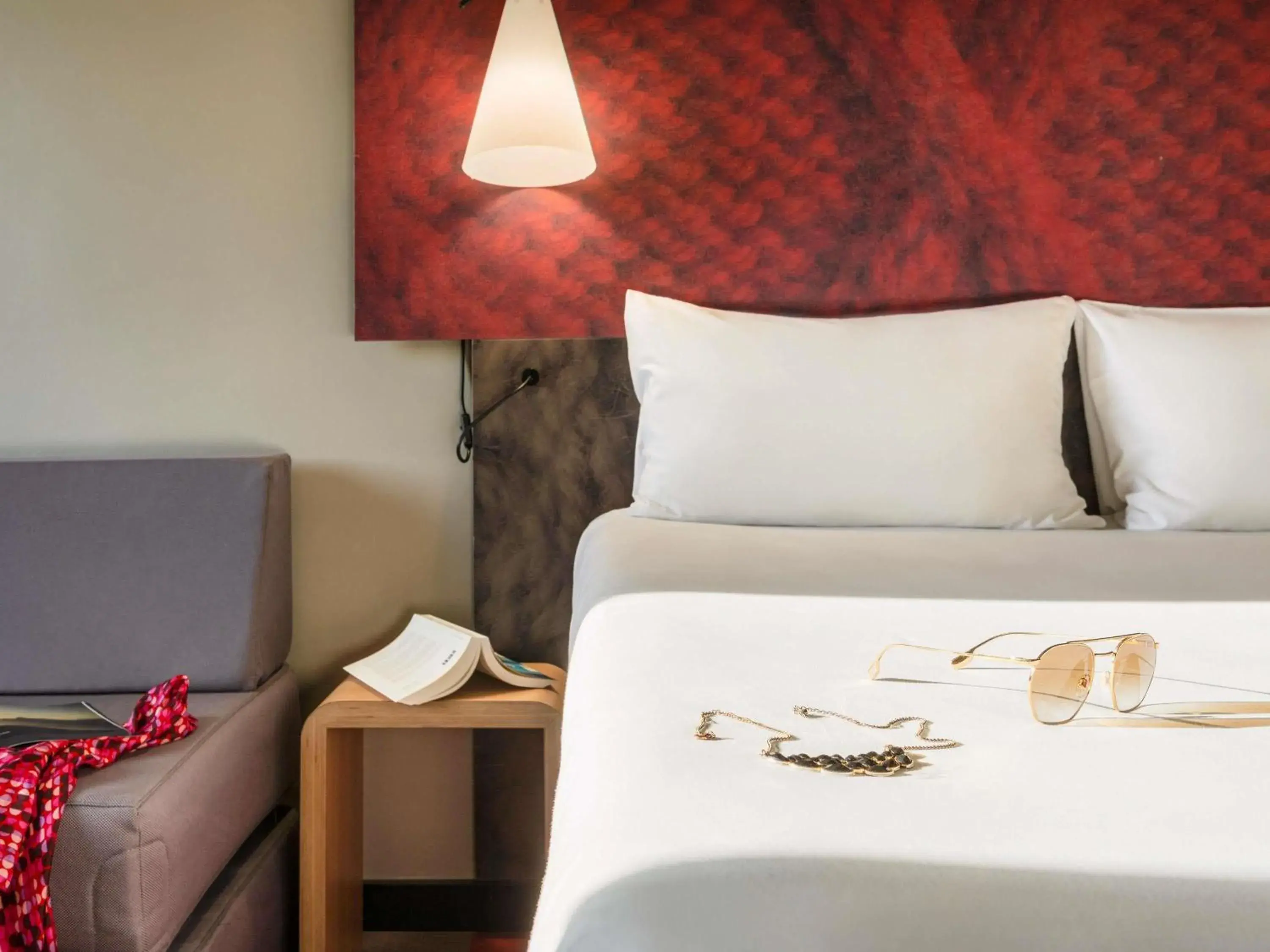 Bedroom, Bed in Ibis Marne la Vallée Noisy Bedroom, Bed in Ibis Marne la Vallée Noisy