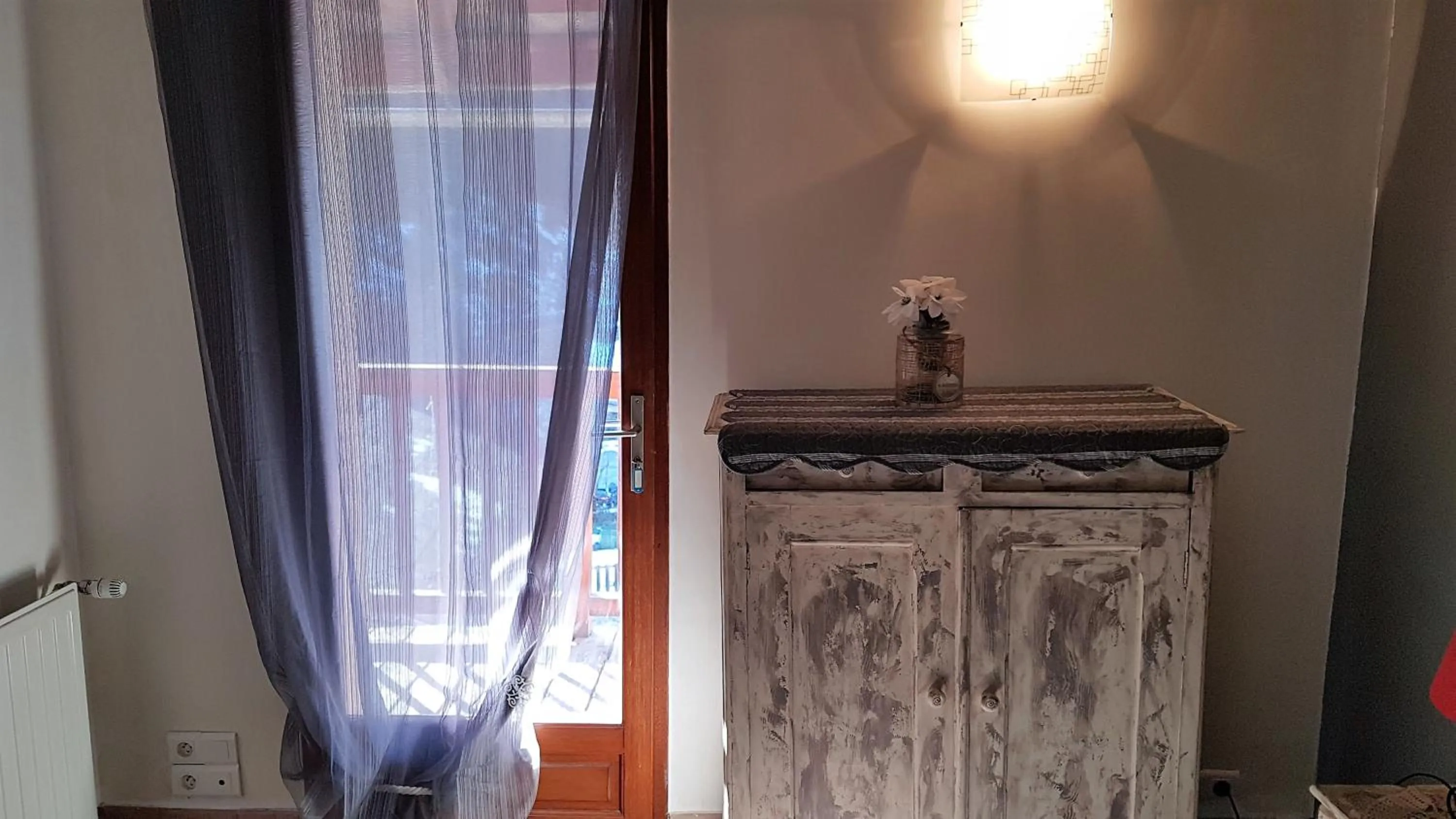 Balcony/Terrace in LA JARBELLE - Gîte et Spa