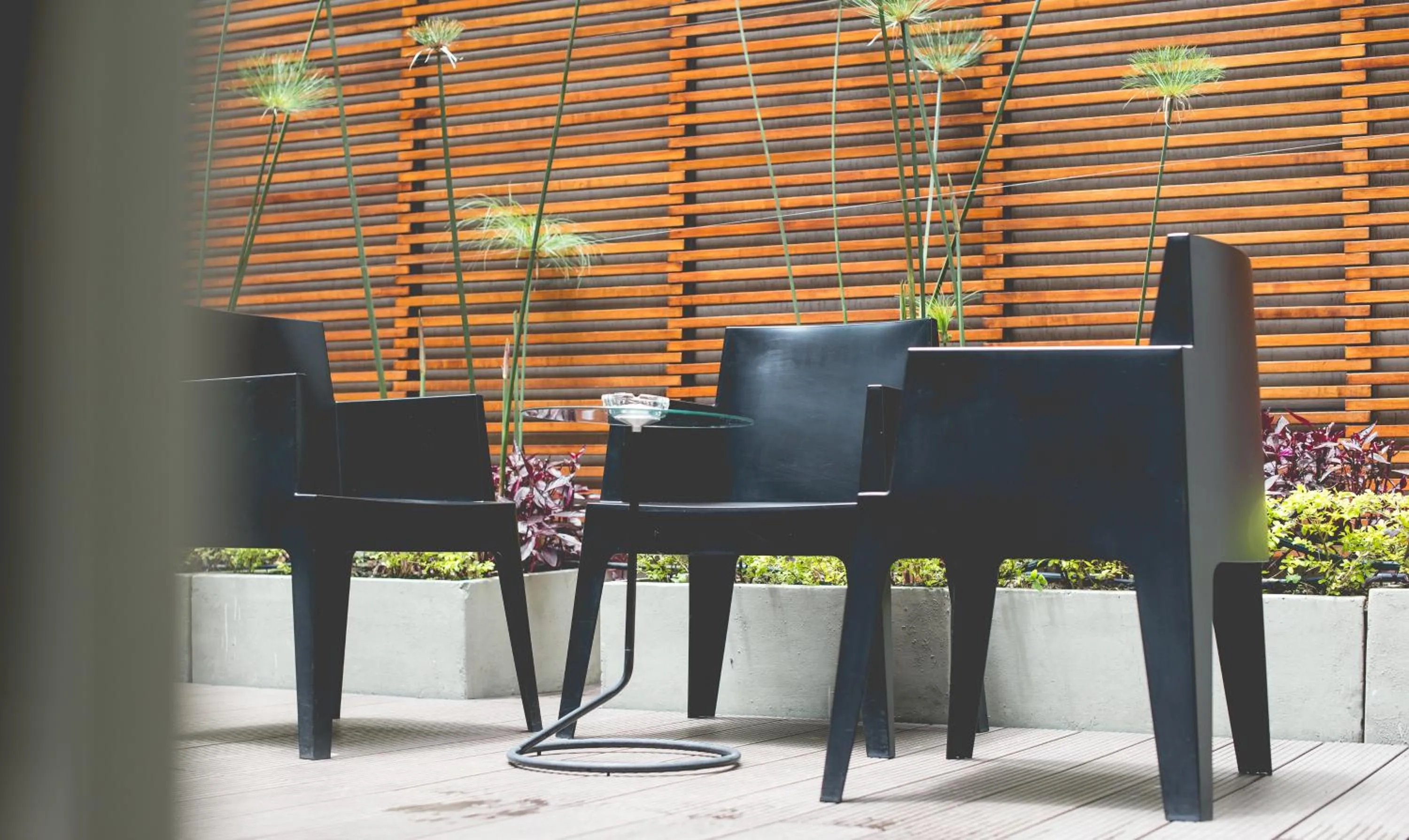 Patio in Mercure Bogota Calle 100