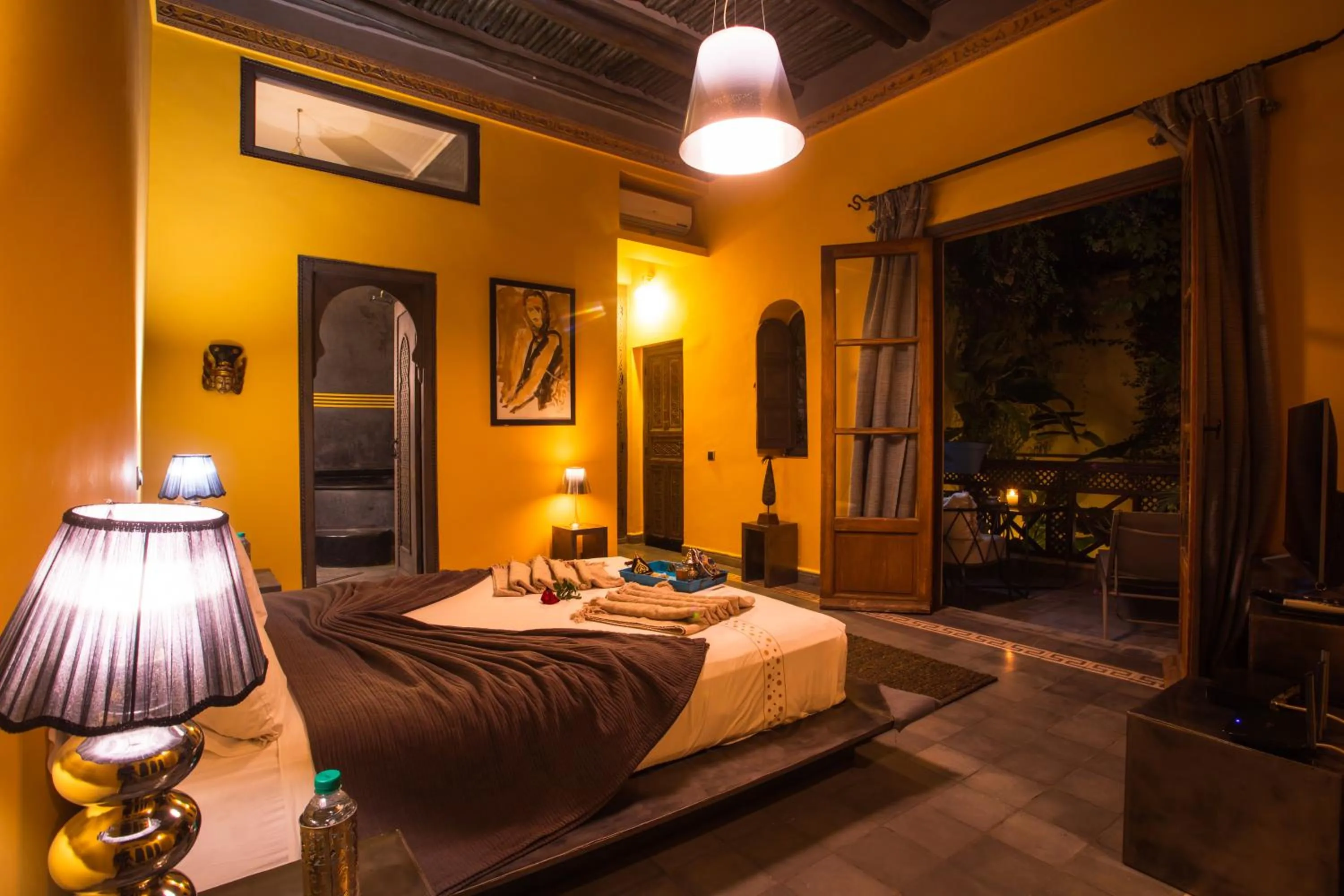 Bedroom, Bed in Riad Hizad