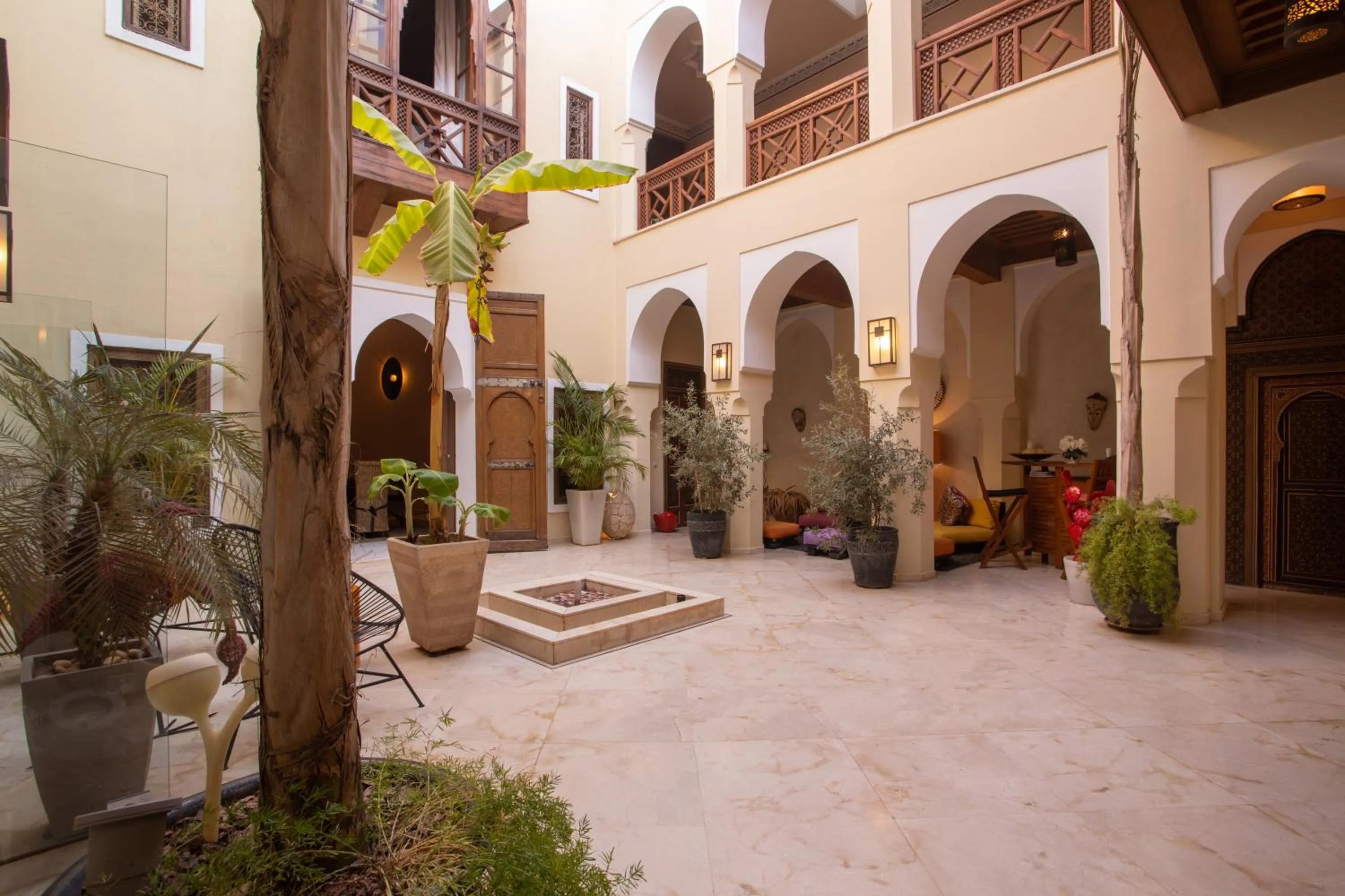 Patio in Riad Hizad