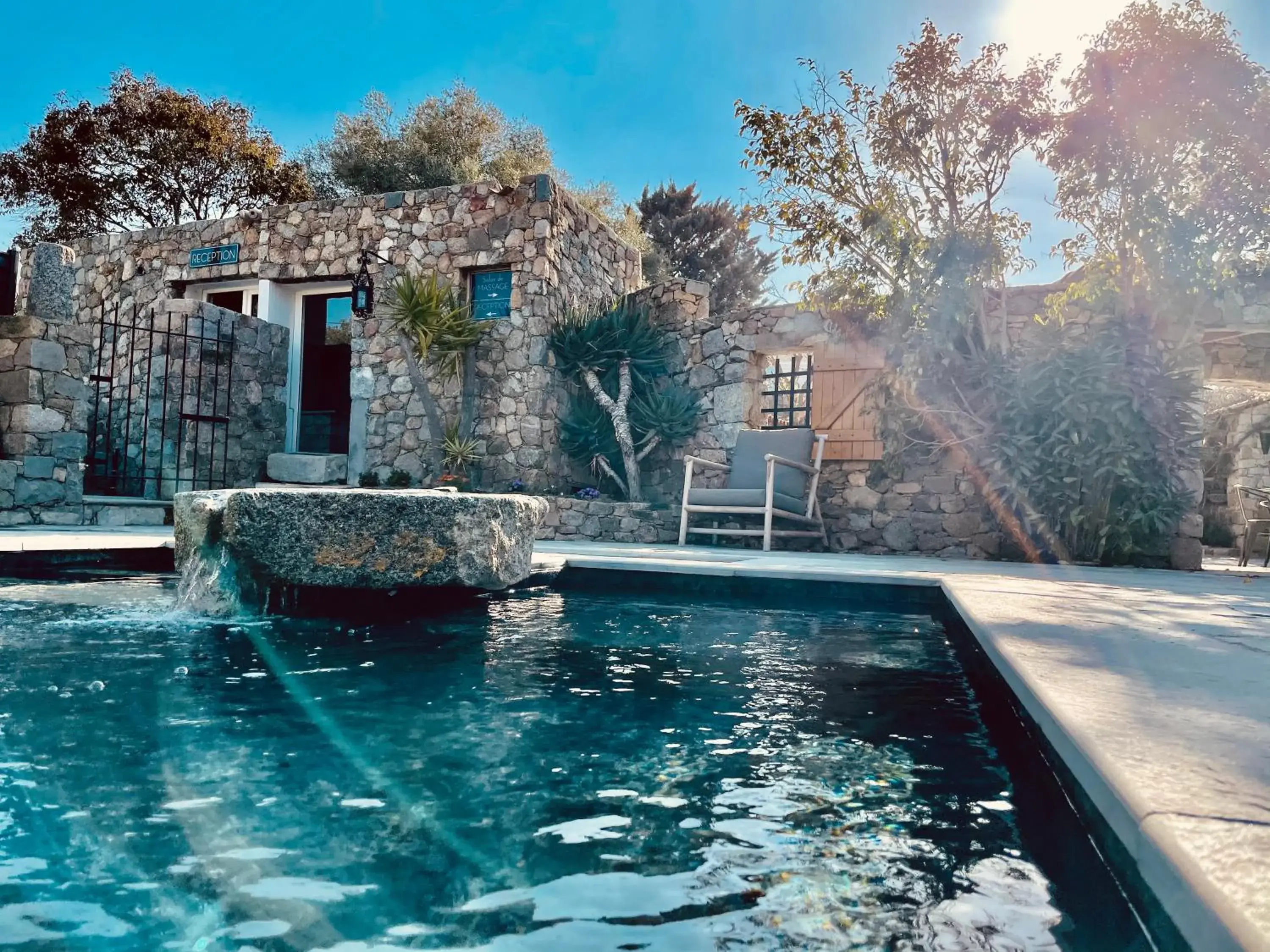 Pool view in Hôtel Casa Rossa & Spa Pool view in Hôtel Casa Rossa & Spa