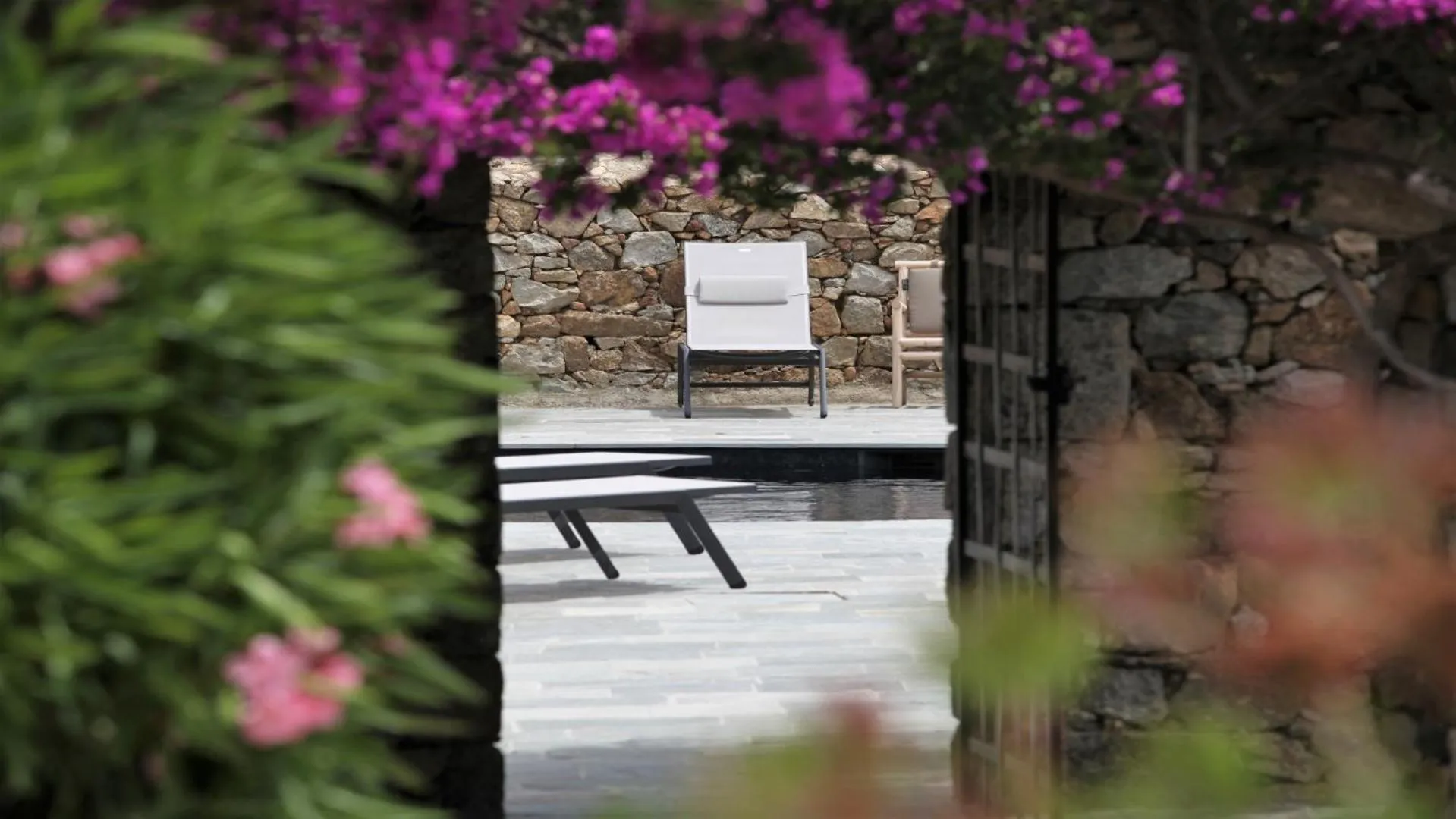 Garden in Hôtel Casa Rossa & Spa