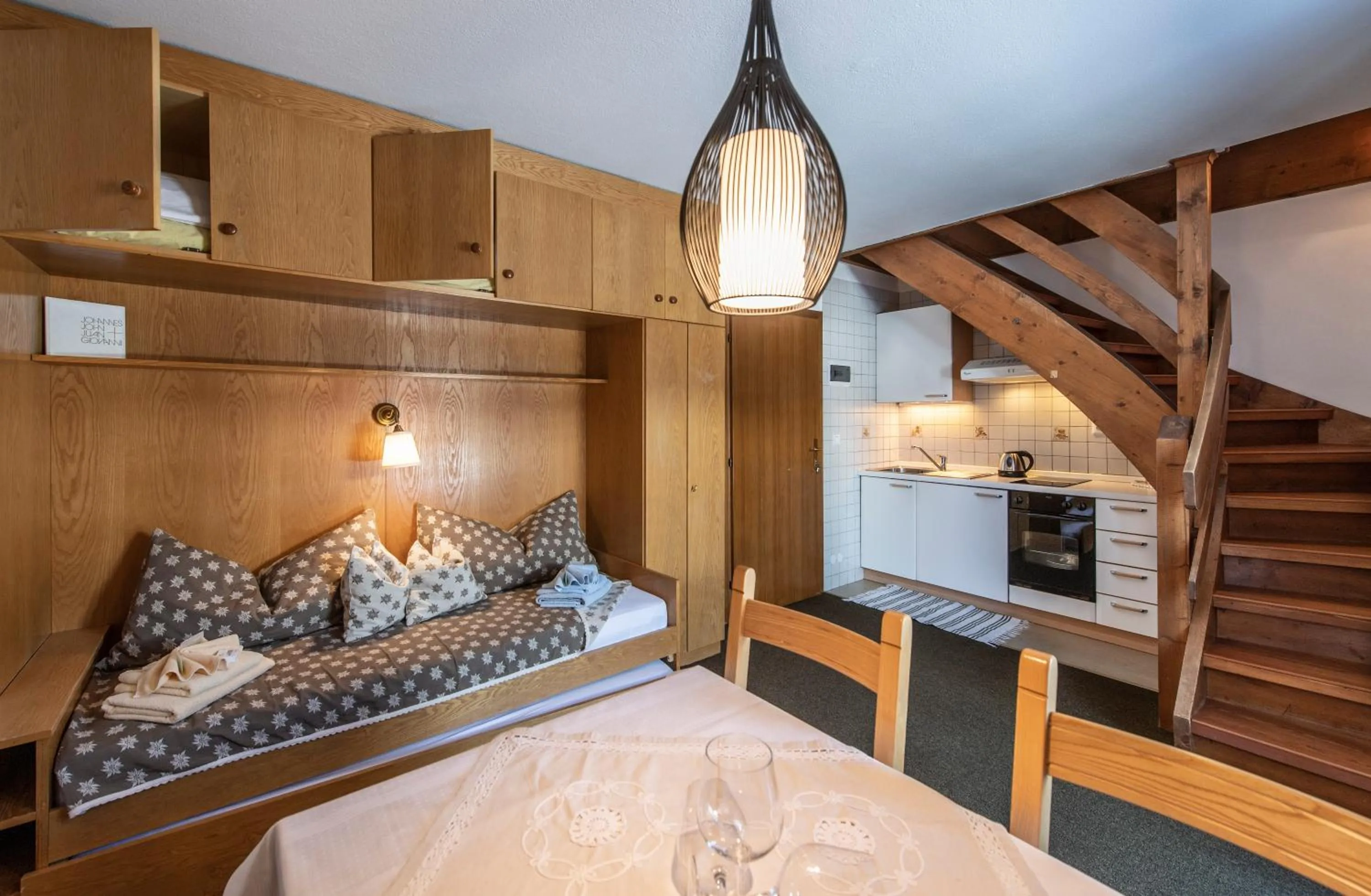 Kitchen or kitchenette, Bed in Residence Chris Appart