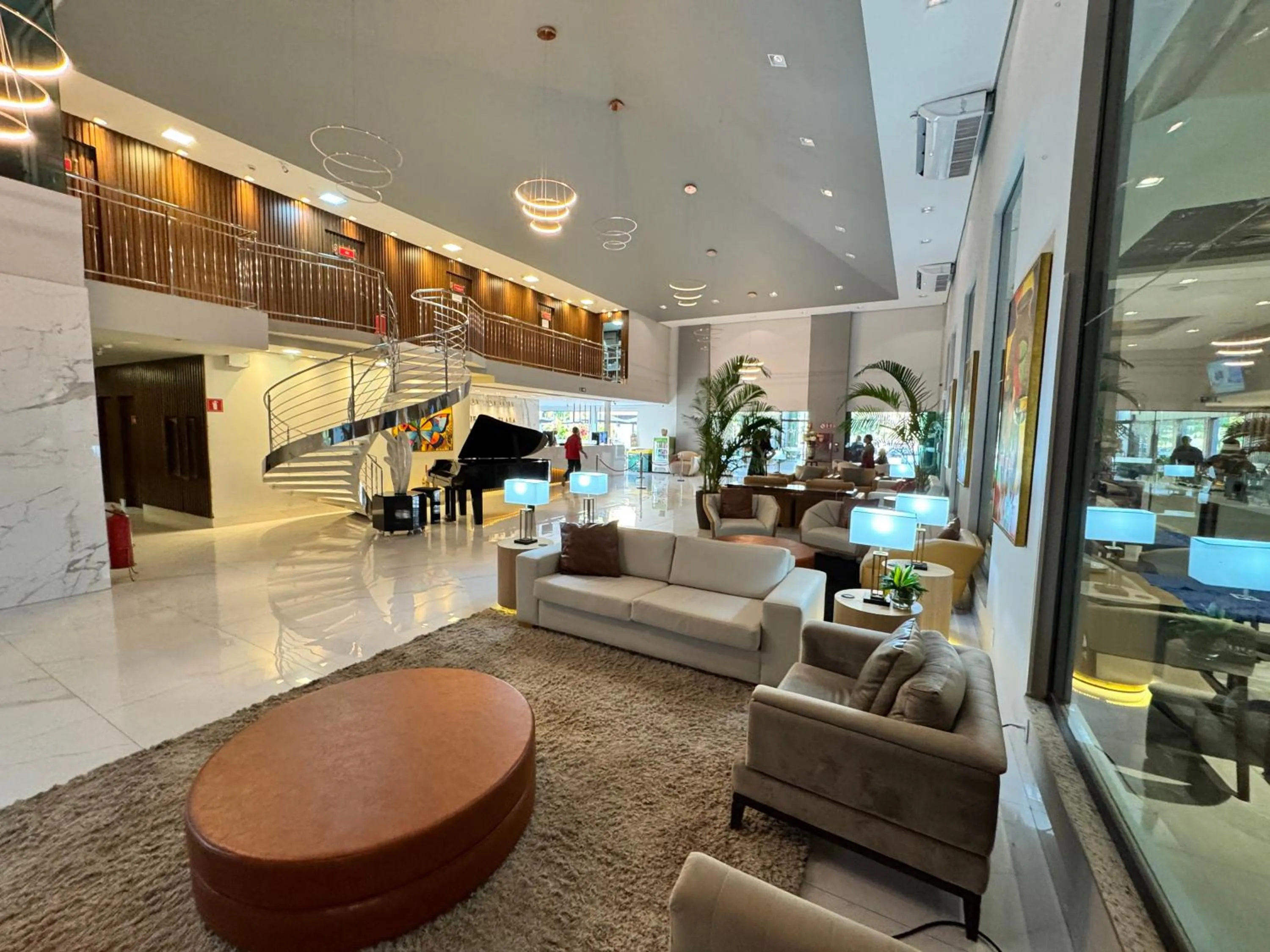 Lobby or reception in Hotel Girassol Plaza