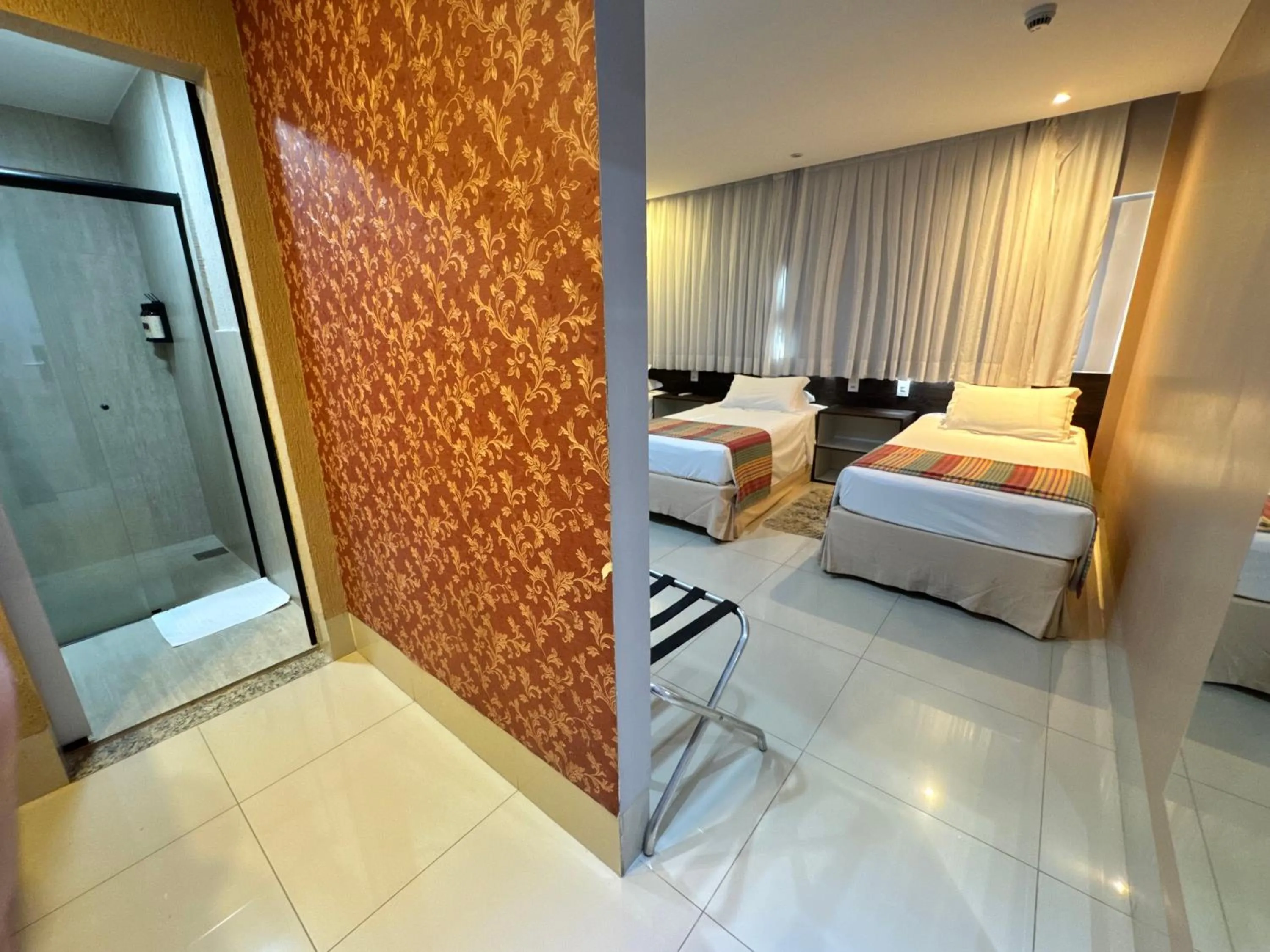 Bed in Hotel Girassol Plaza