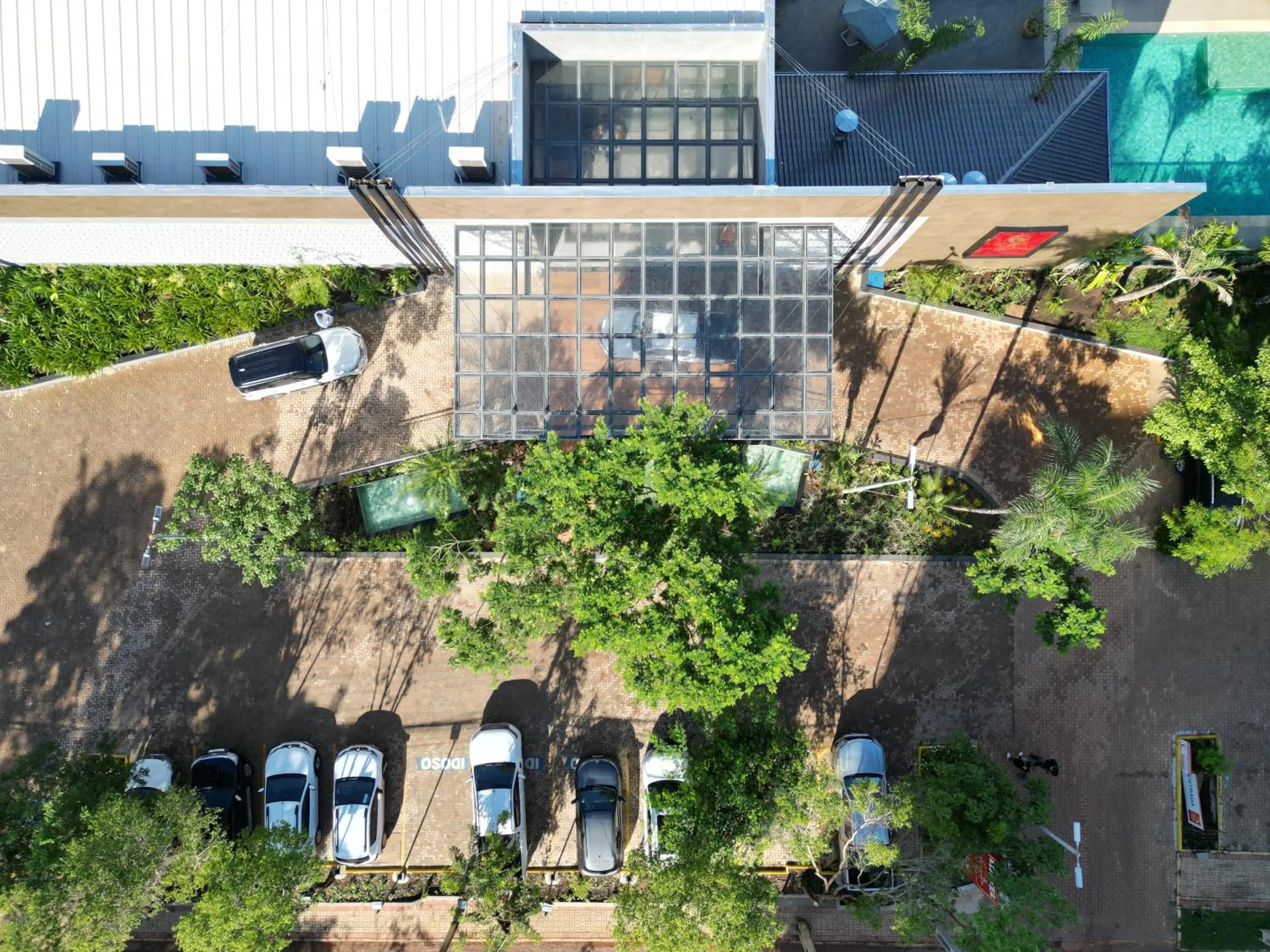 Bird's eye view in Hotel Girassol Plaza