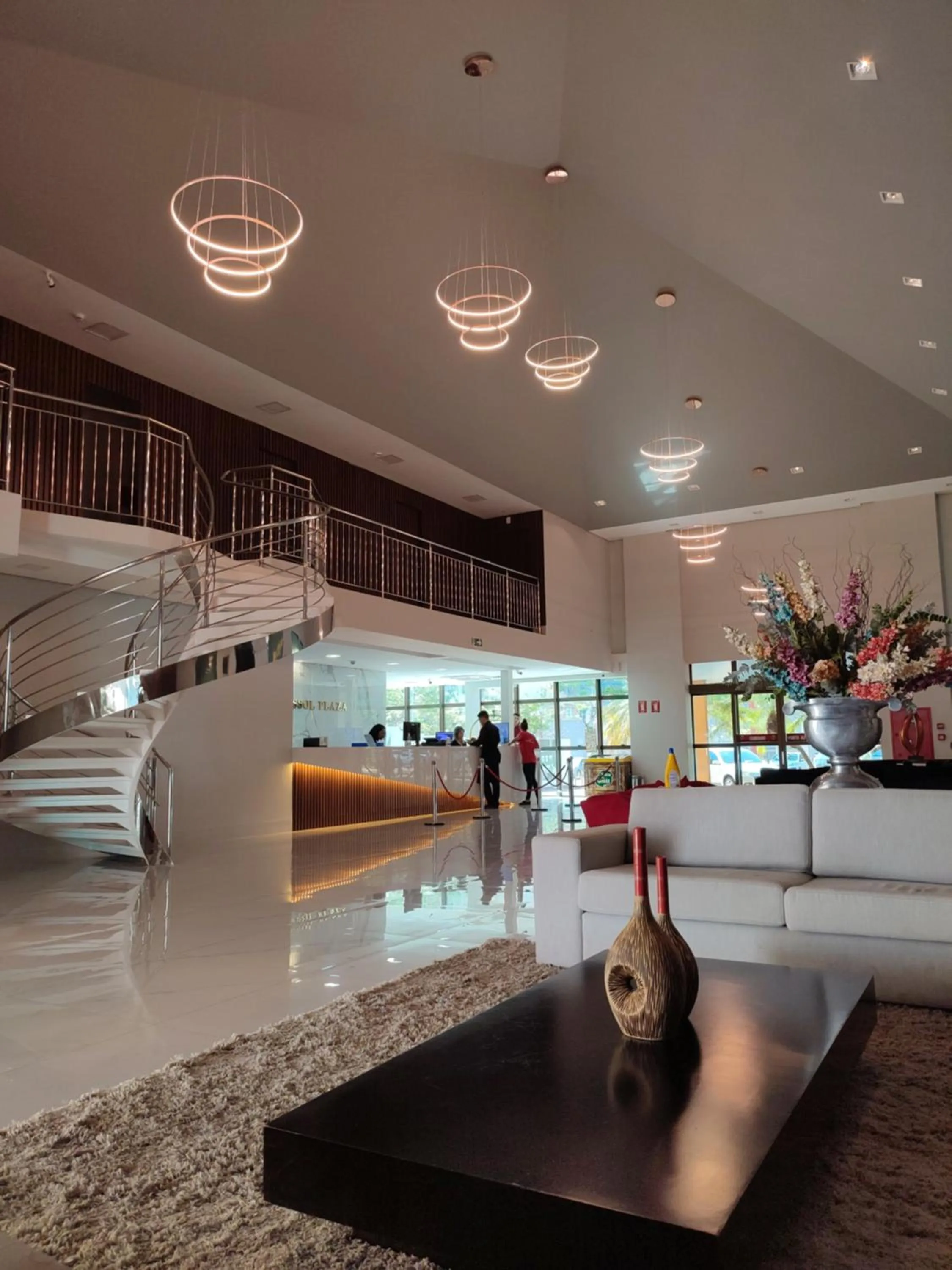 Lobby or reception in Hotel Girassol Plaza