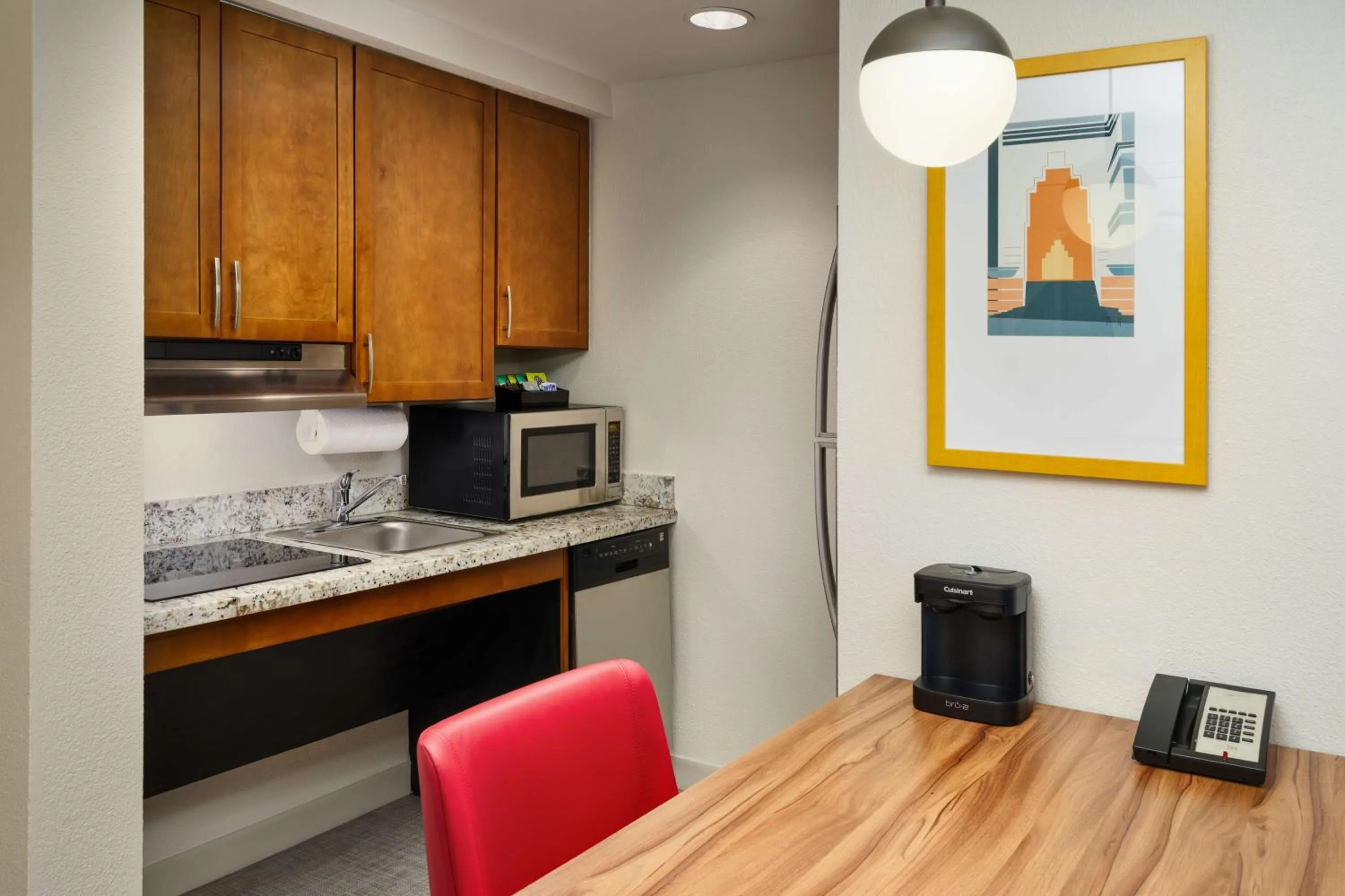 Kitchen or kitchenette in Homewood Suites Atlanta Midtown