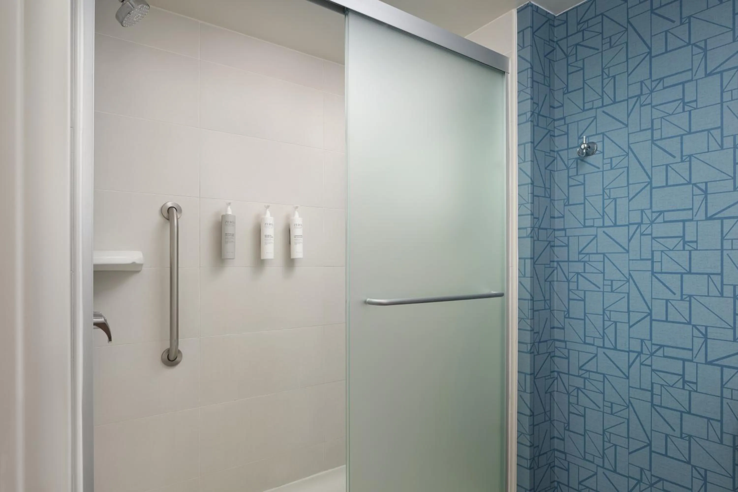 Shower in Homewood Suites Atlanta Midtown