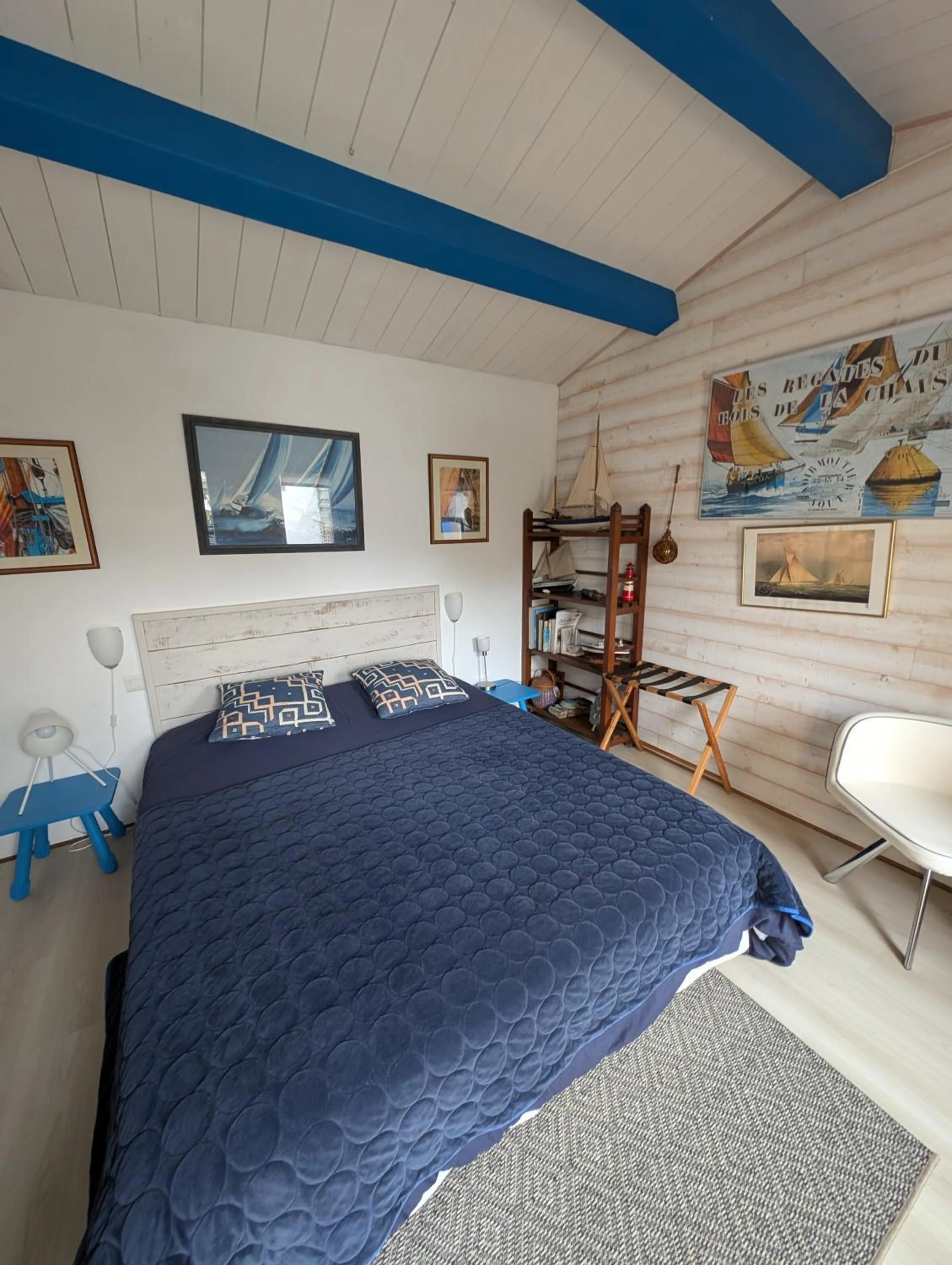 Photo of the whole room, Bed in Les Yeux Bleus Bed & Breakfast