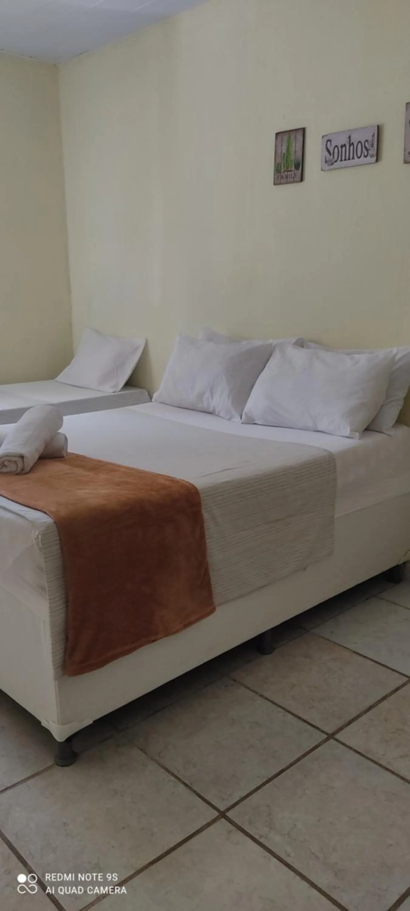 Bed in Pousada Nordestina