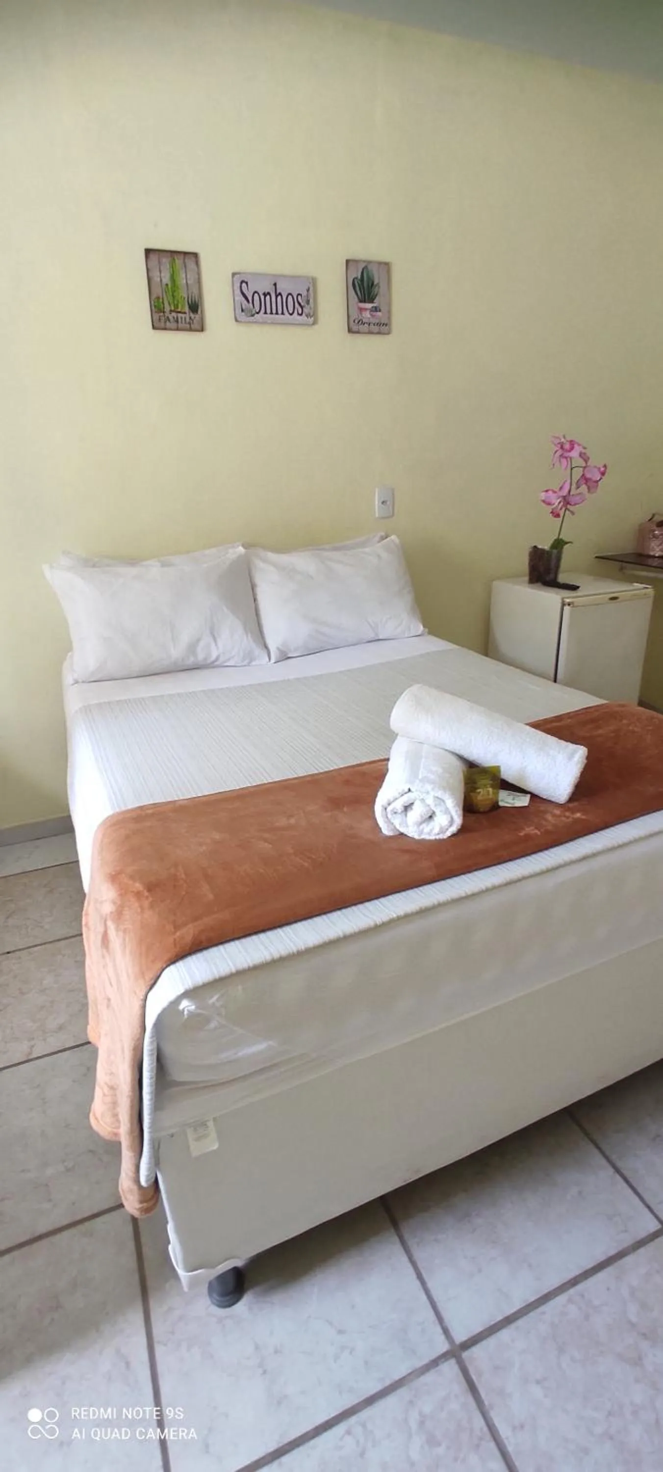 Bed in Pousada Nordestina
