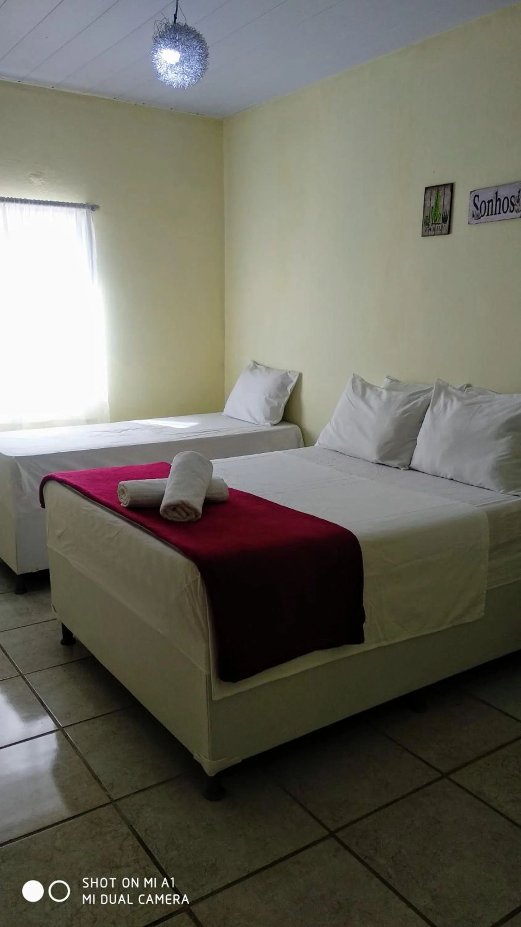 Bed in Pousada Nordestina