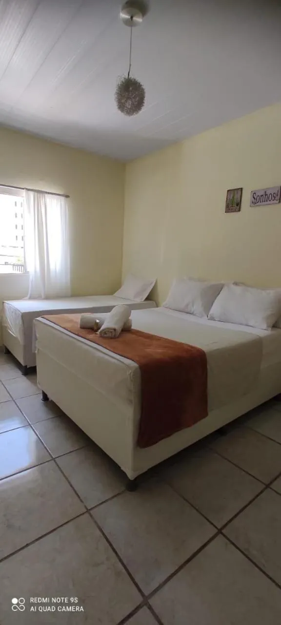 Bed in Pousada Nordestina
