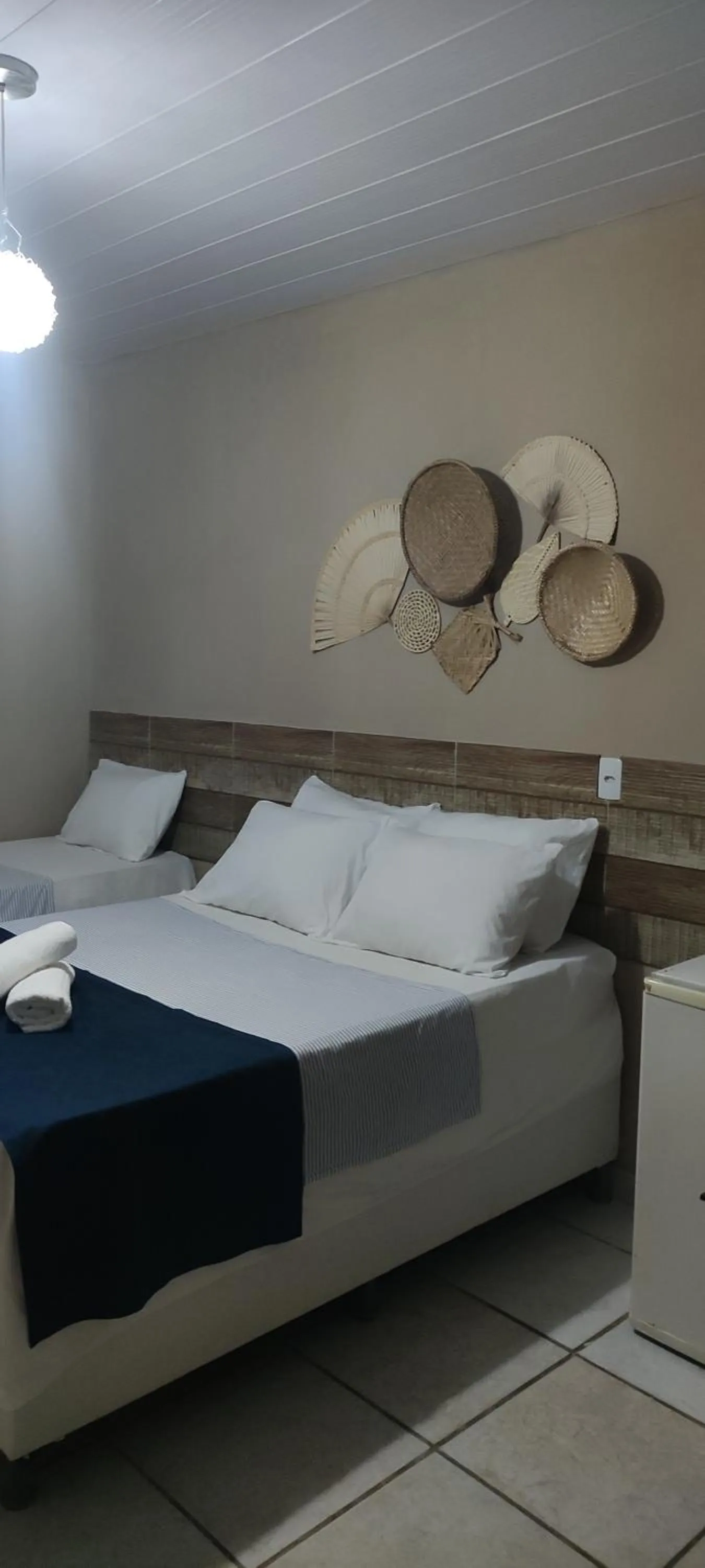 Bed in Pousada Nordestina
