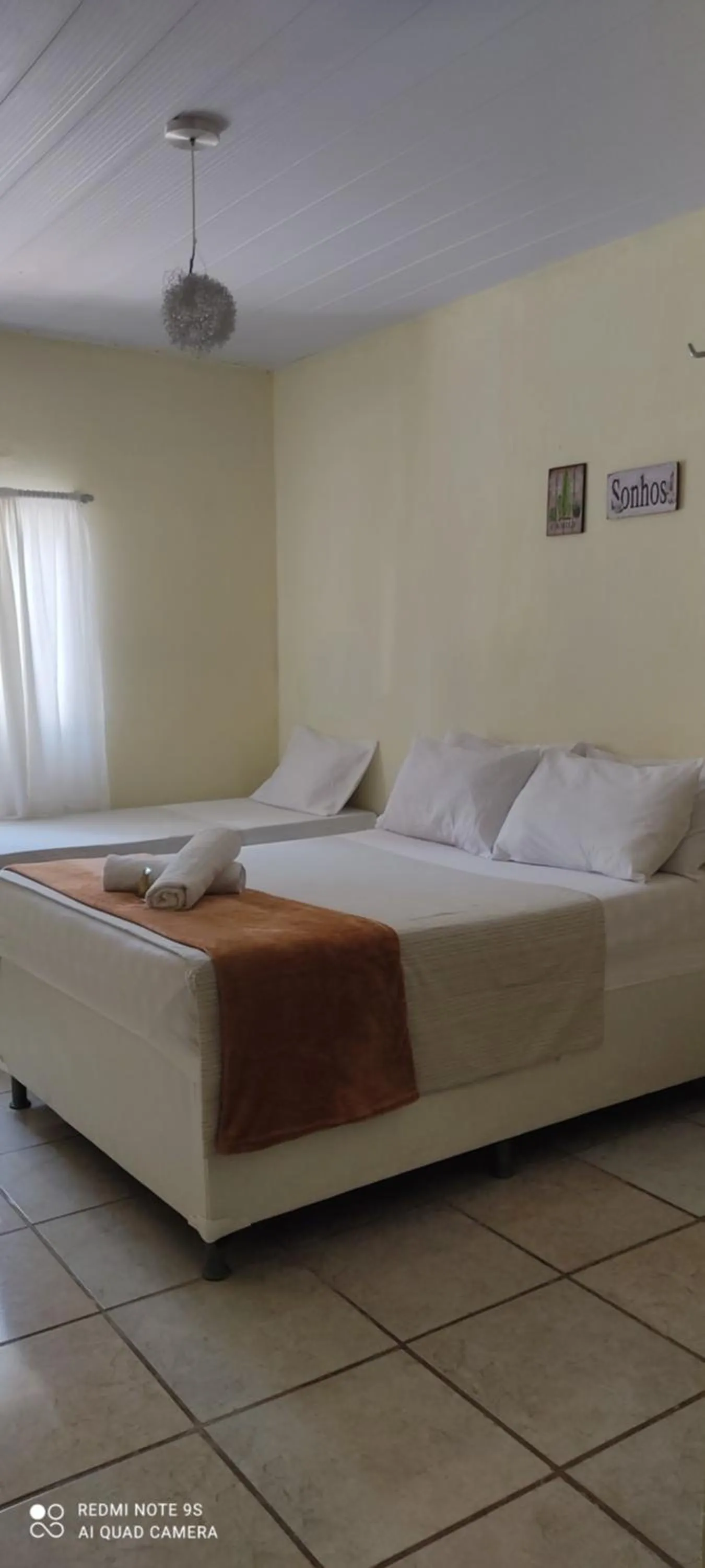 Bed in Pousada Nordestina