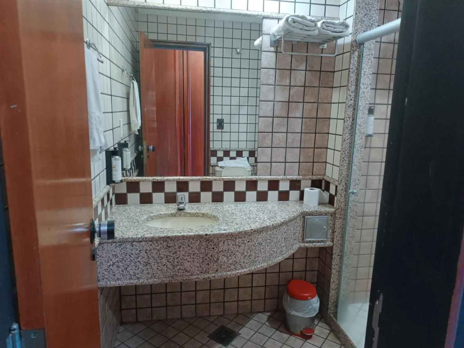 Bathroom in Pousada dos Girassóis