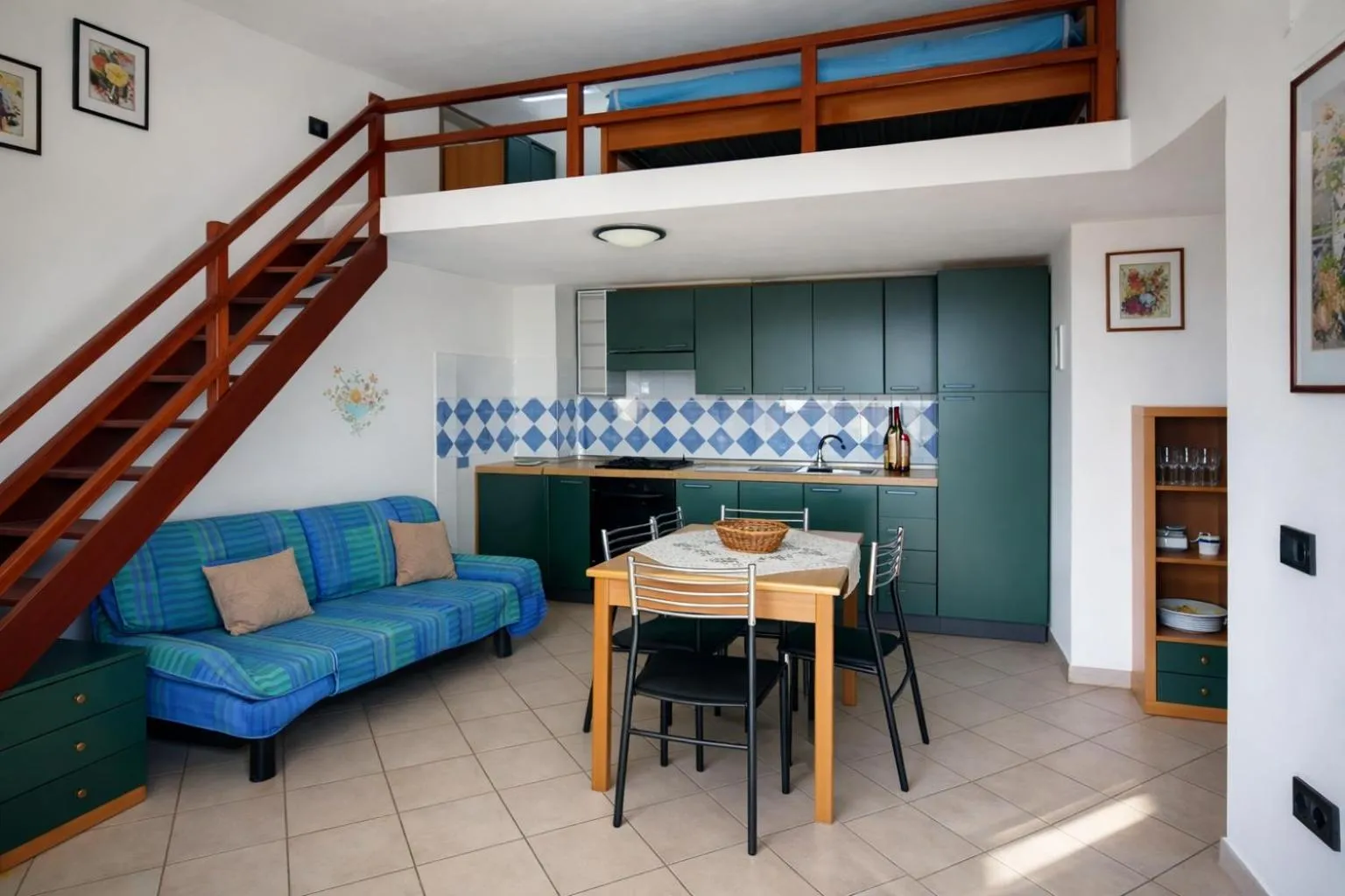 Living room in Residence Oasi Anfiteatro