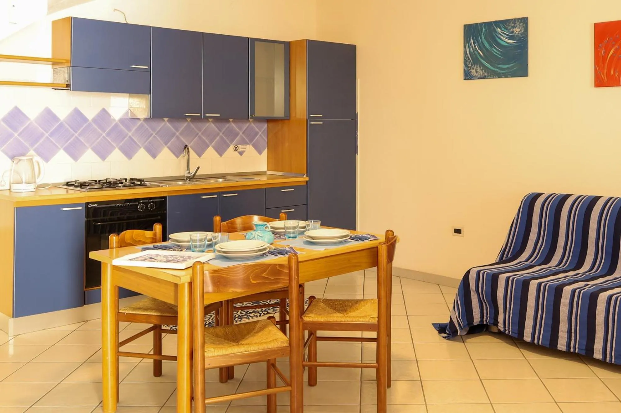 Kitchen or kitchenette in Residence Oasi Anfiteatro