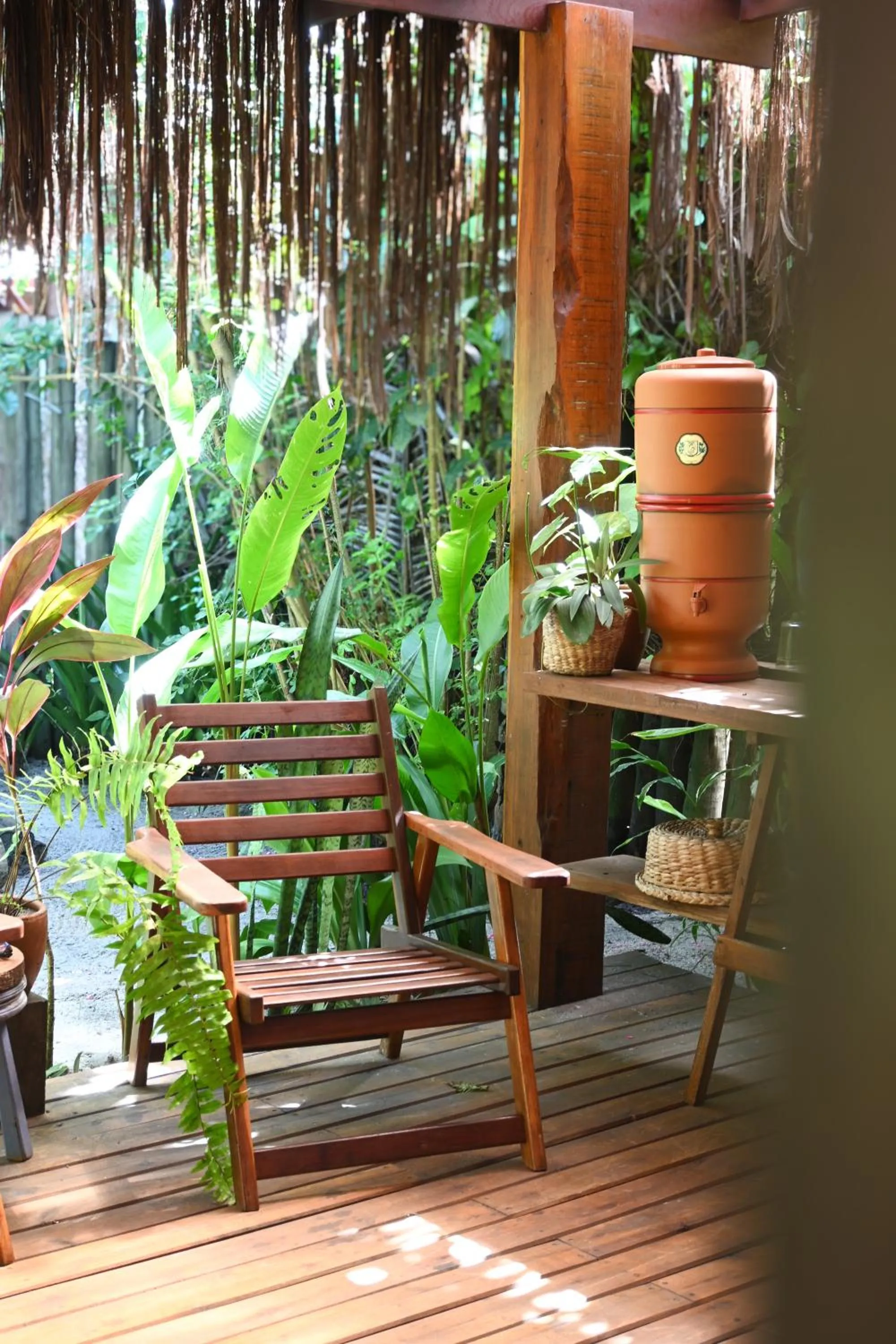 Patio in Pousada Habitat Caraíva