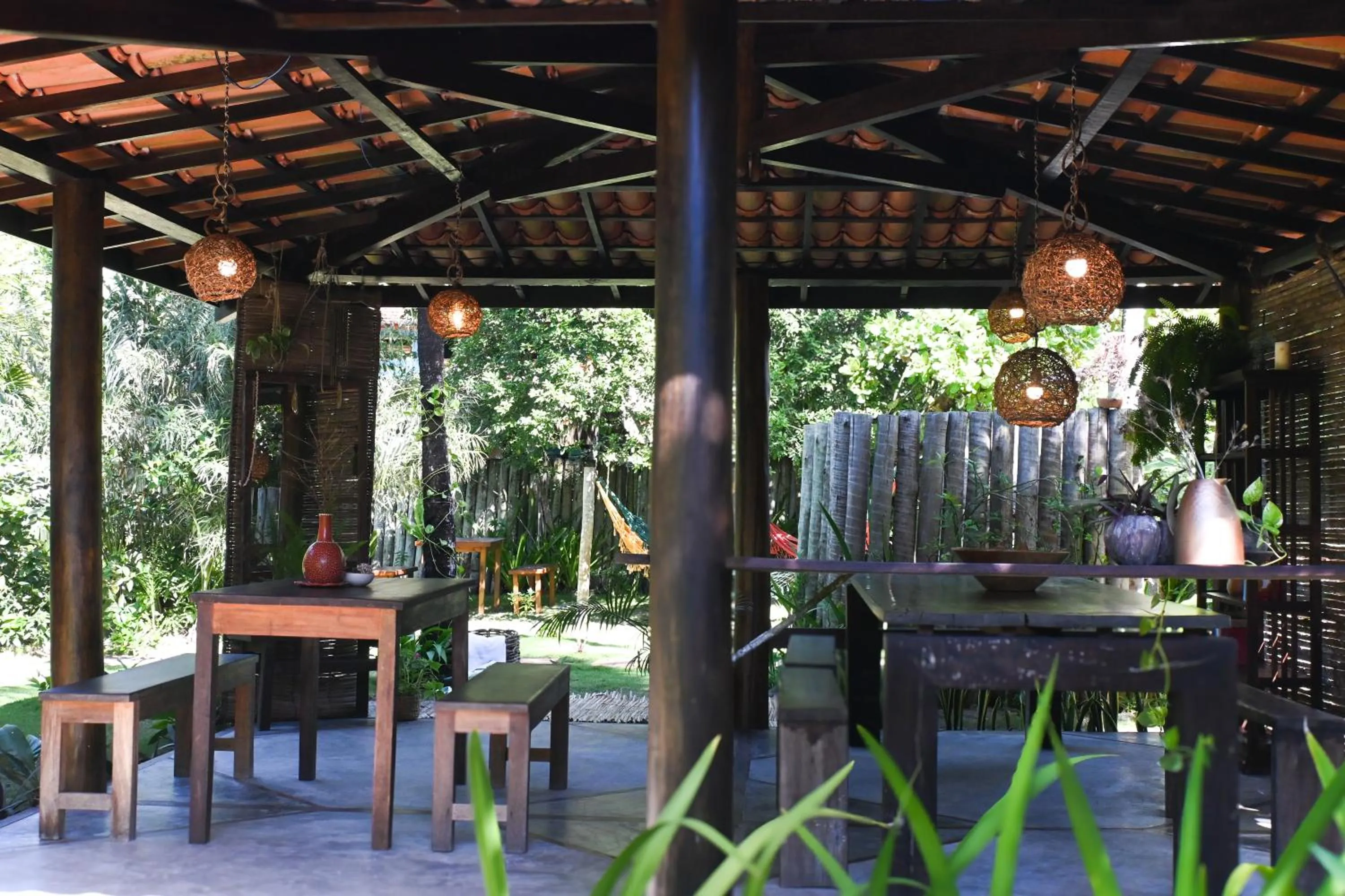 Restaurant/places to eat in Pousada Habitat Caraíva