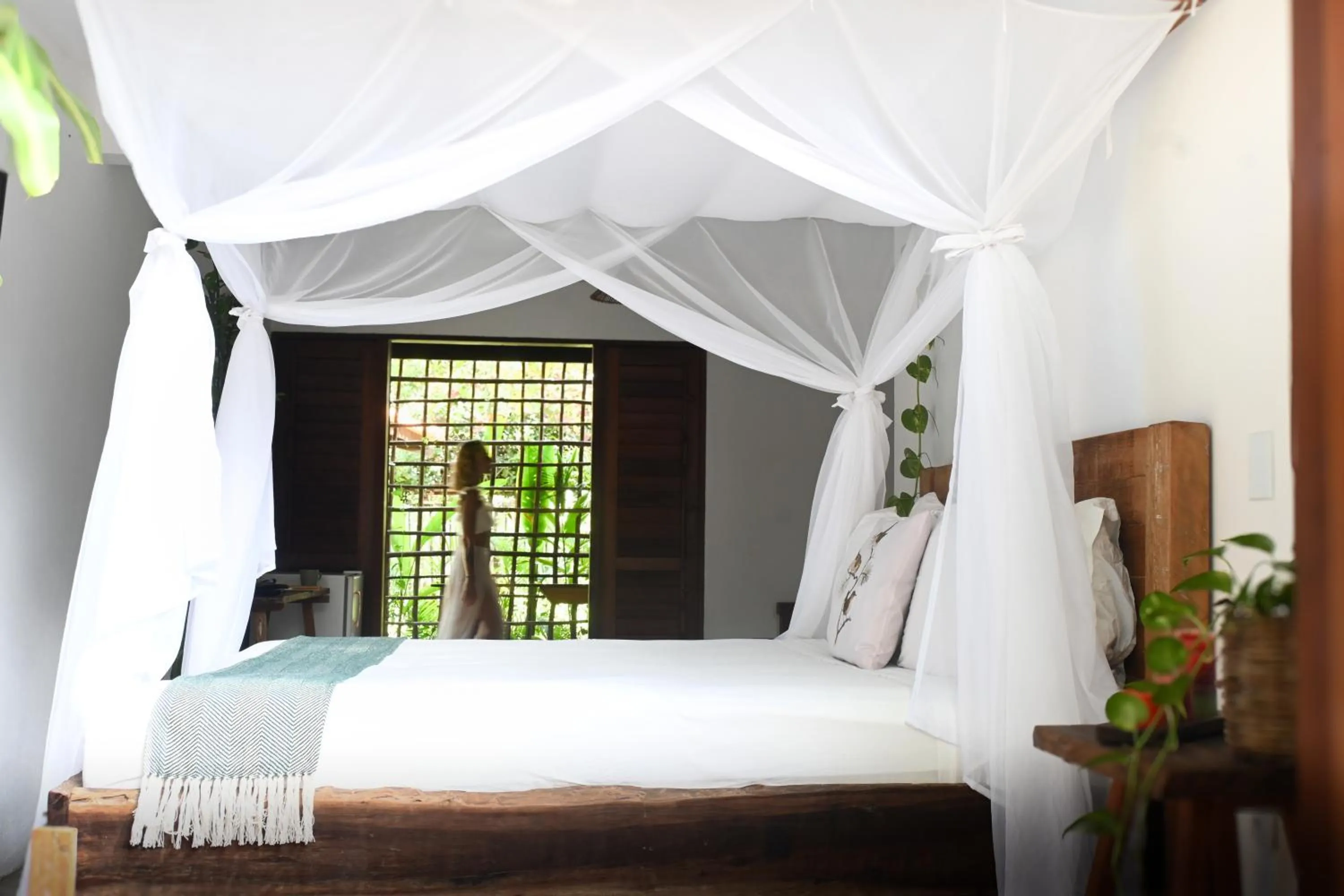 Photo of the whole room, Bed in Pousada Habitat Caraíva