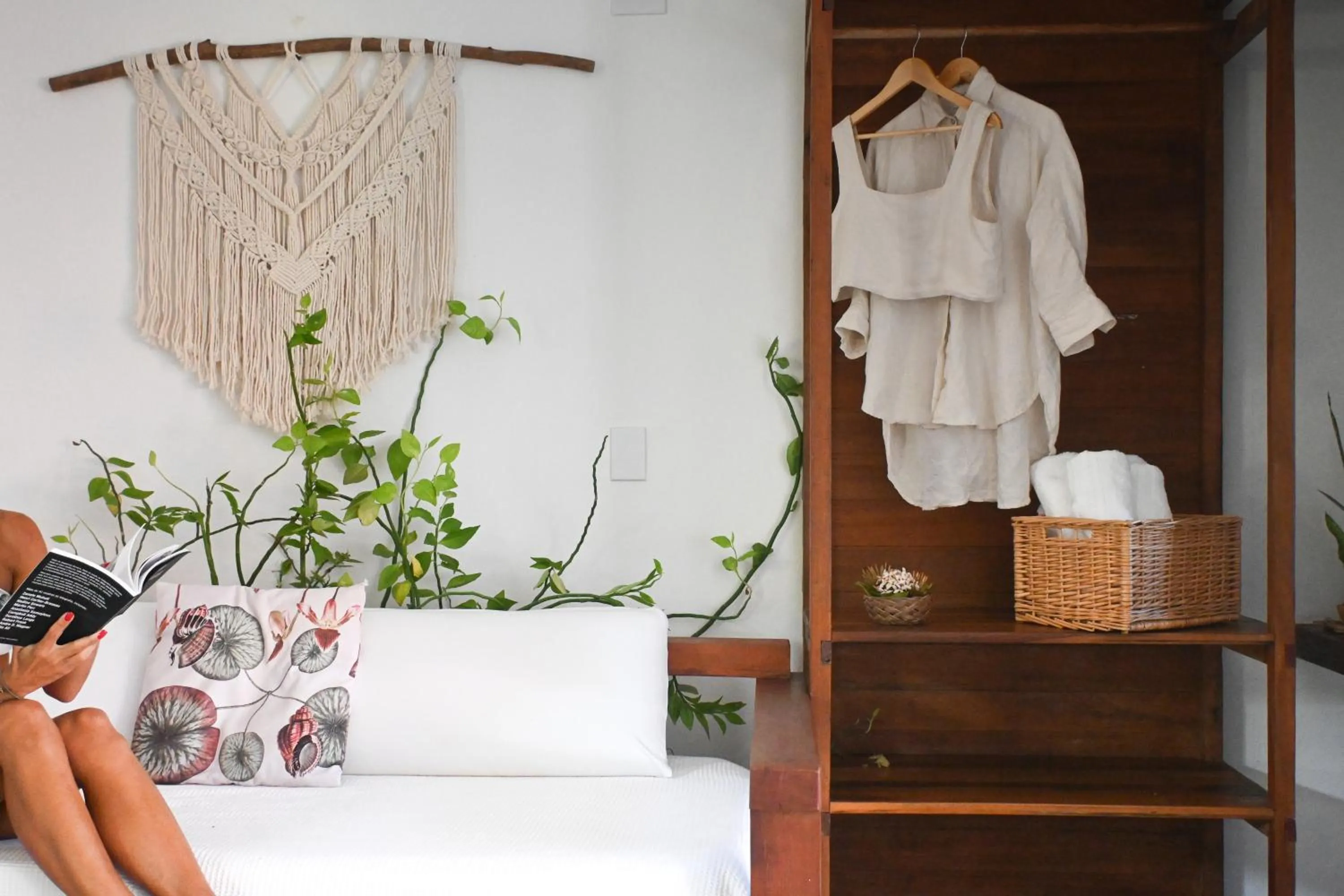 Bed in Pousada Habitat Caraíva