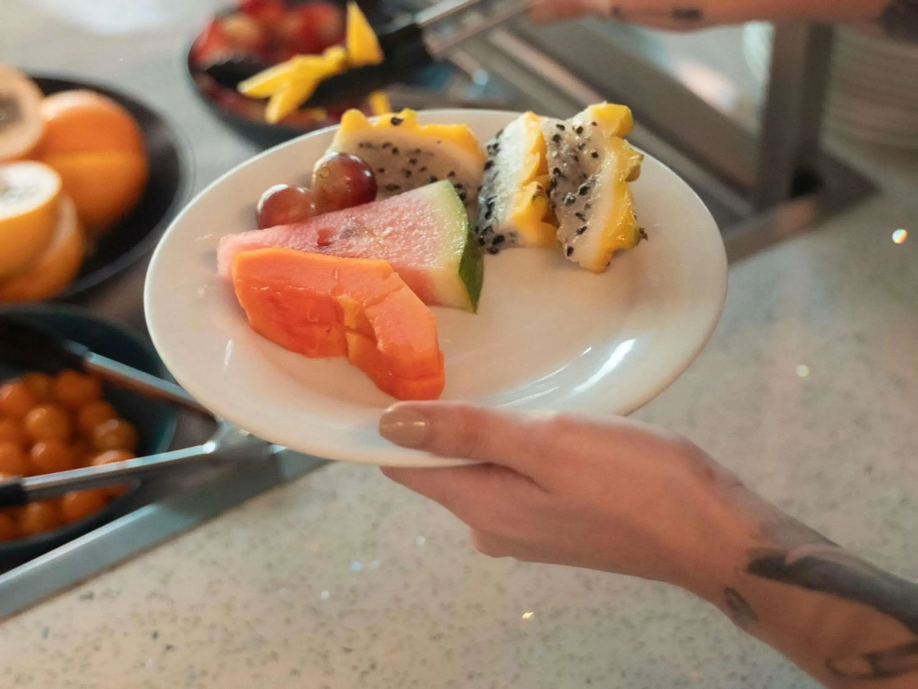 Breakfast in ibis Medellin Breakfast in ibis Medellin