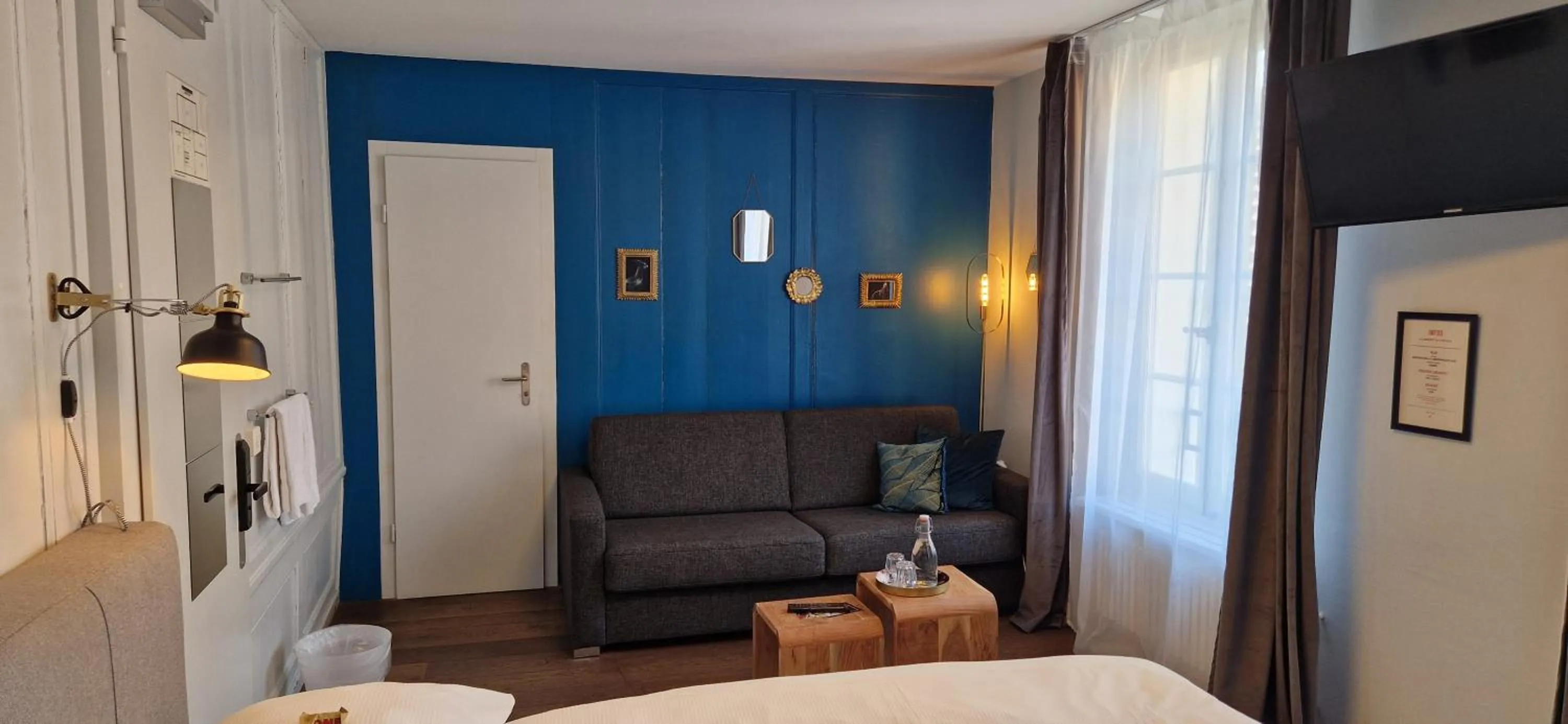 Bed in Hotel Landhaus