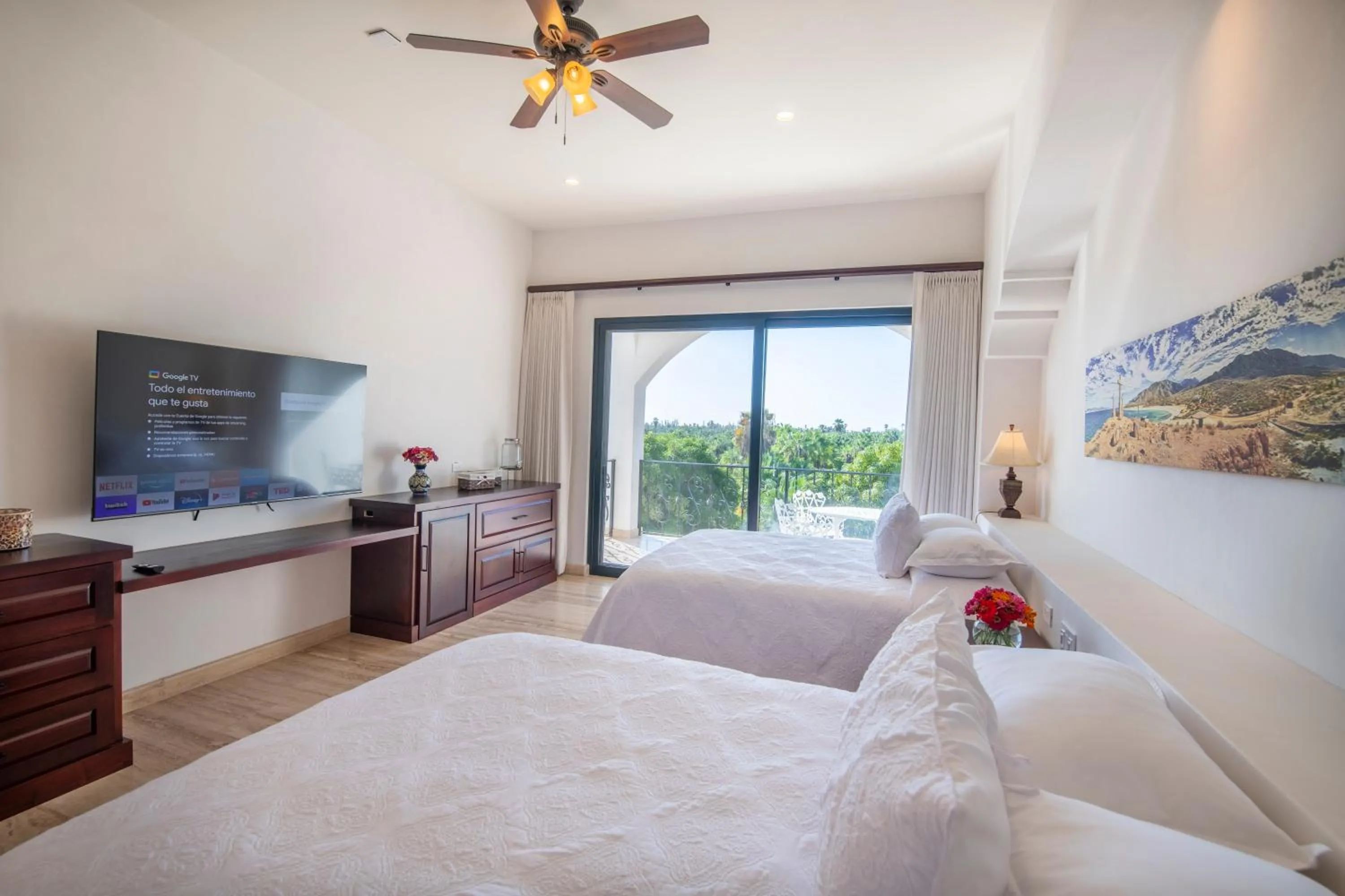 Bed in Hacienda Todos Los Santos