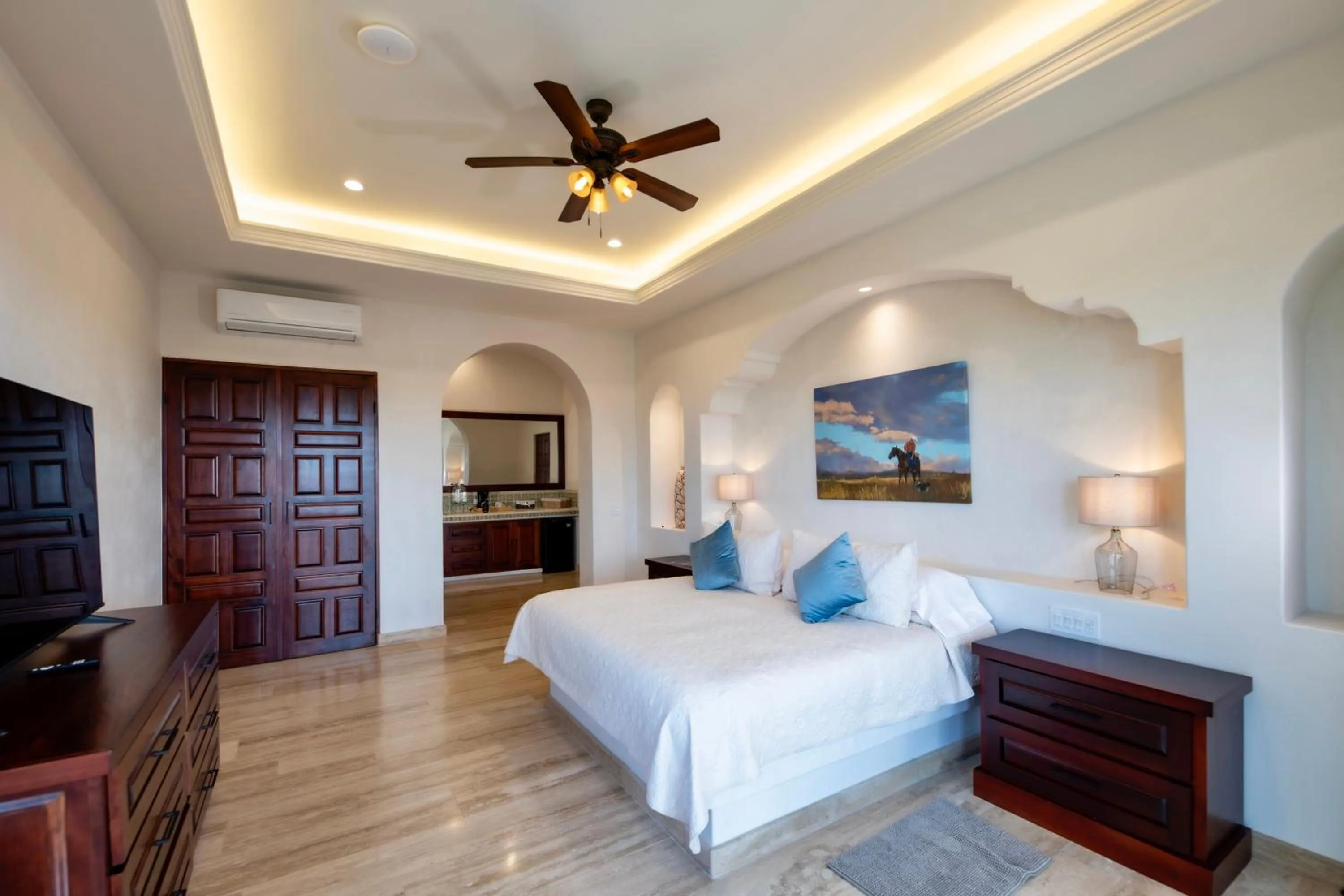 Bed in Hacienda Todos Los Santos