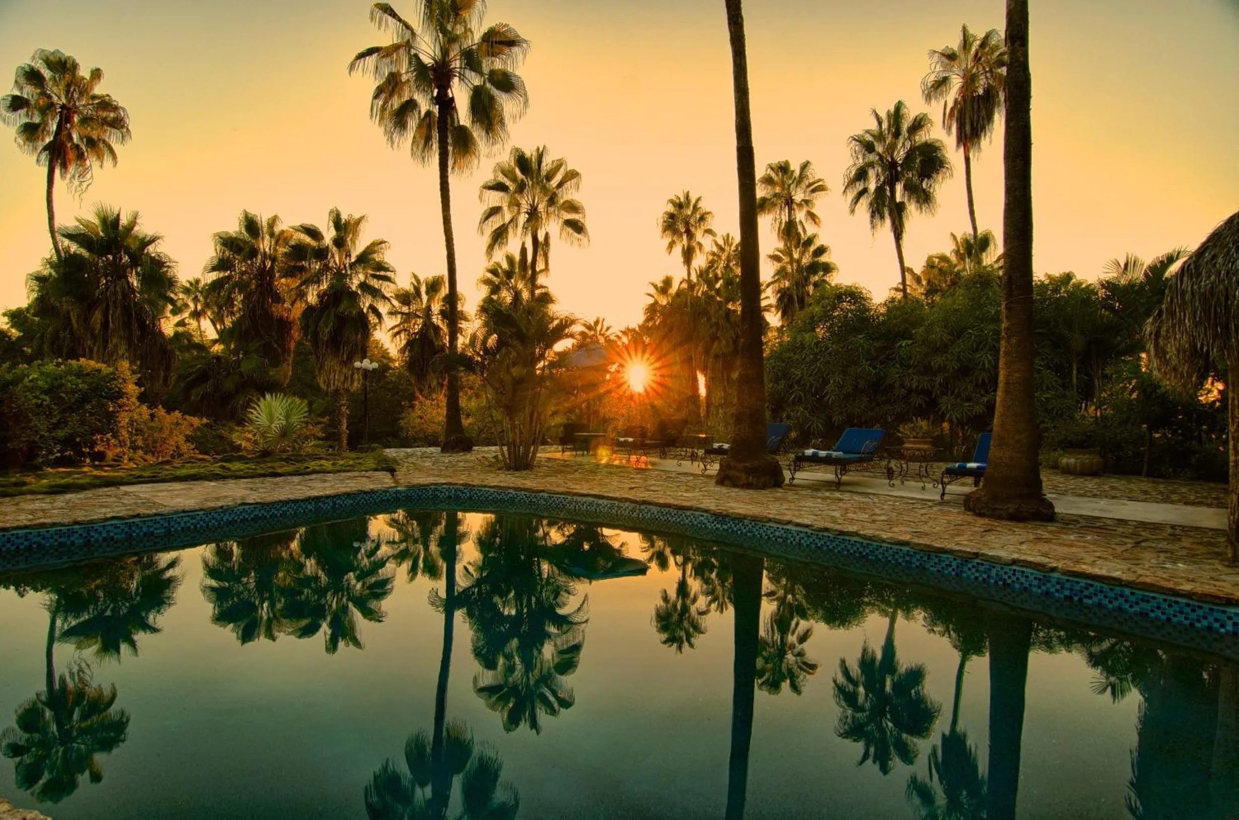 Swimming pool in Hacienda Todos Los Santos
