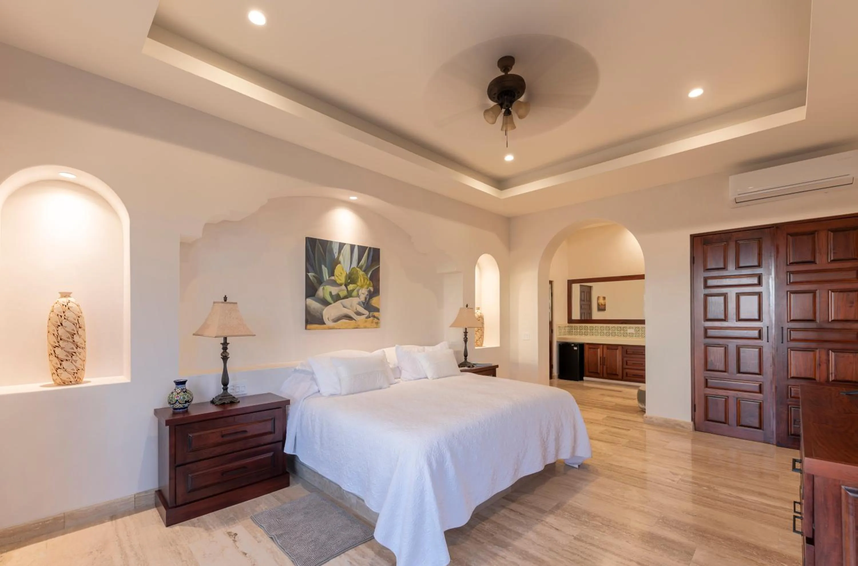 Bed in Hacienda Todos Los Santos