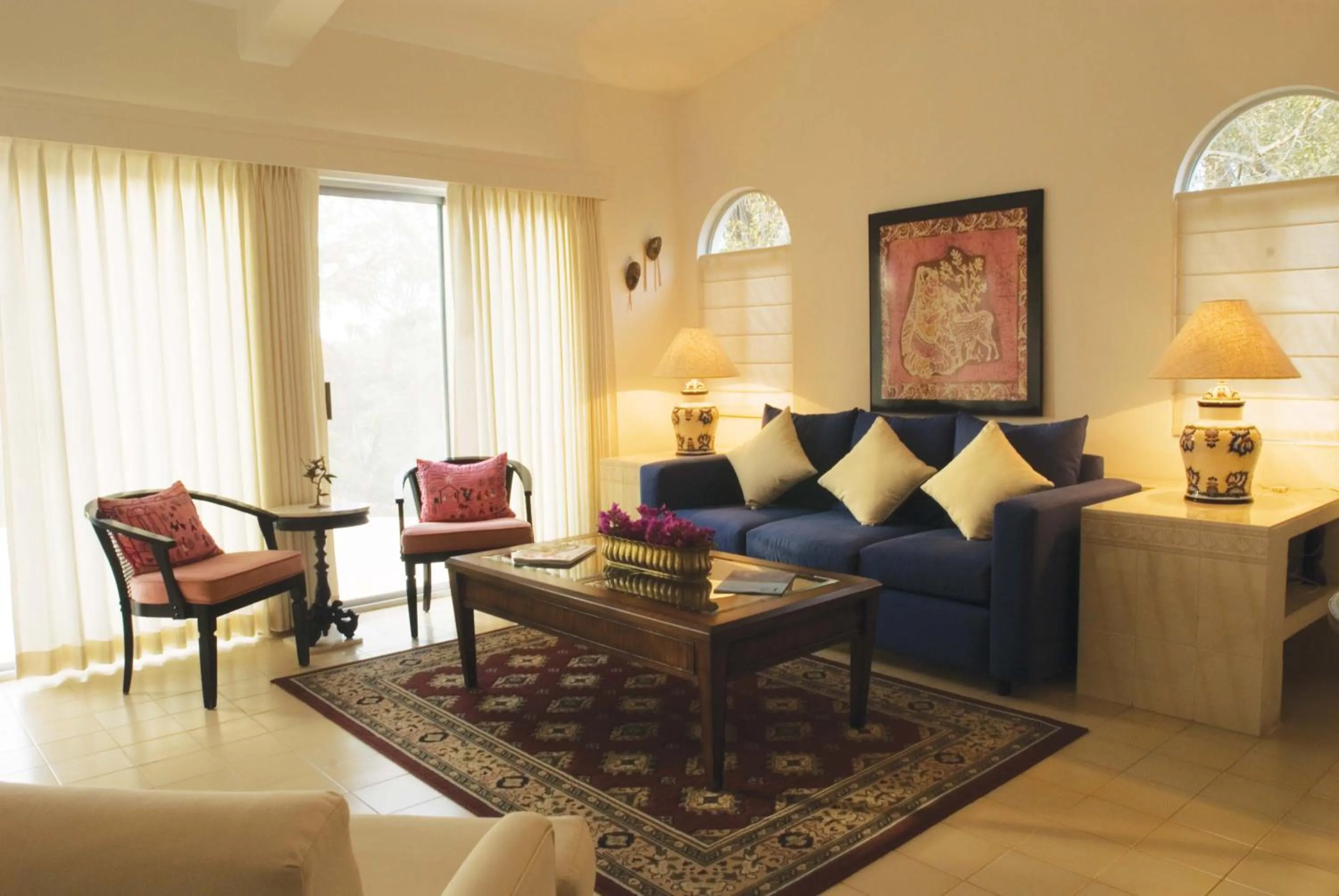 Living room in Hacienda Todos Los Santos