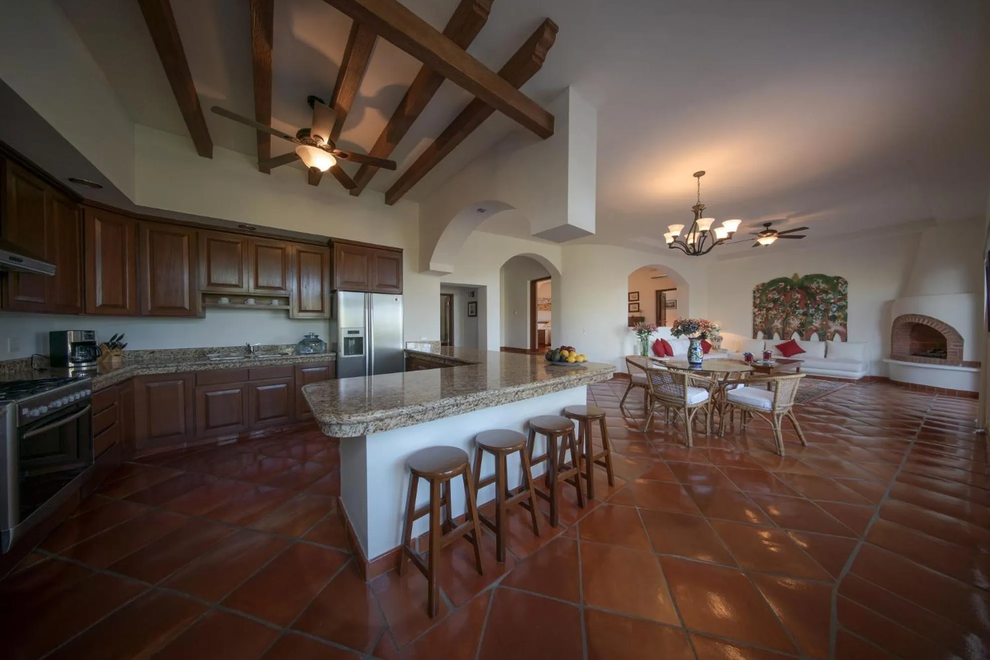Kitchen or kitchenette in Hacienda Todos Los Santos